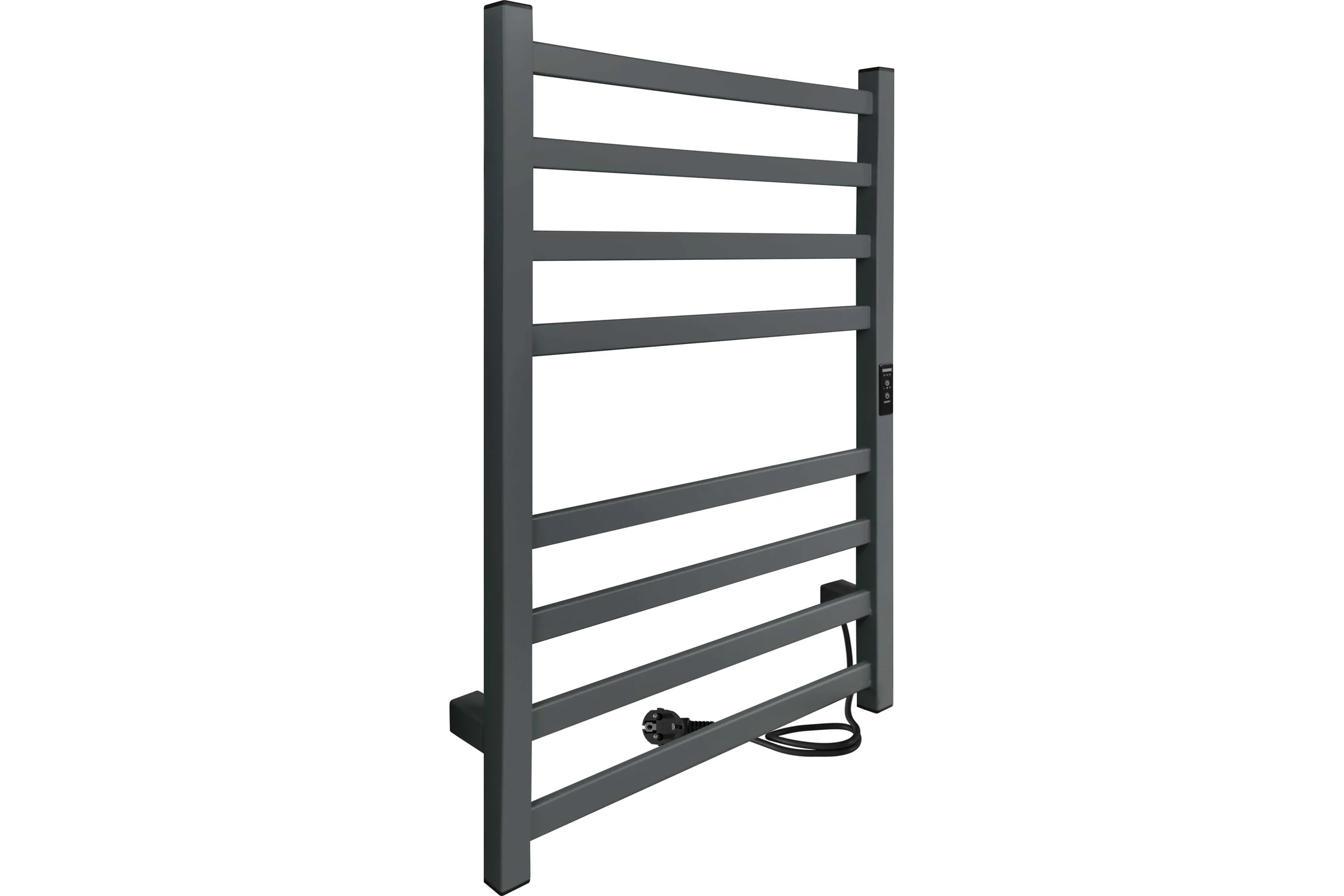 Полотенцесушитель INDIGO Oktava Slim 3 electro 80/50 таймер, скрытый монтаж, универсальное подключение R/L LСLOKS3E80-50MGRt