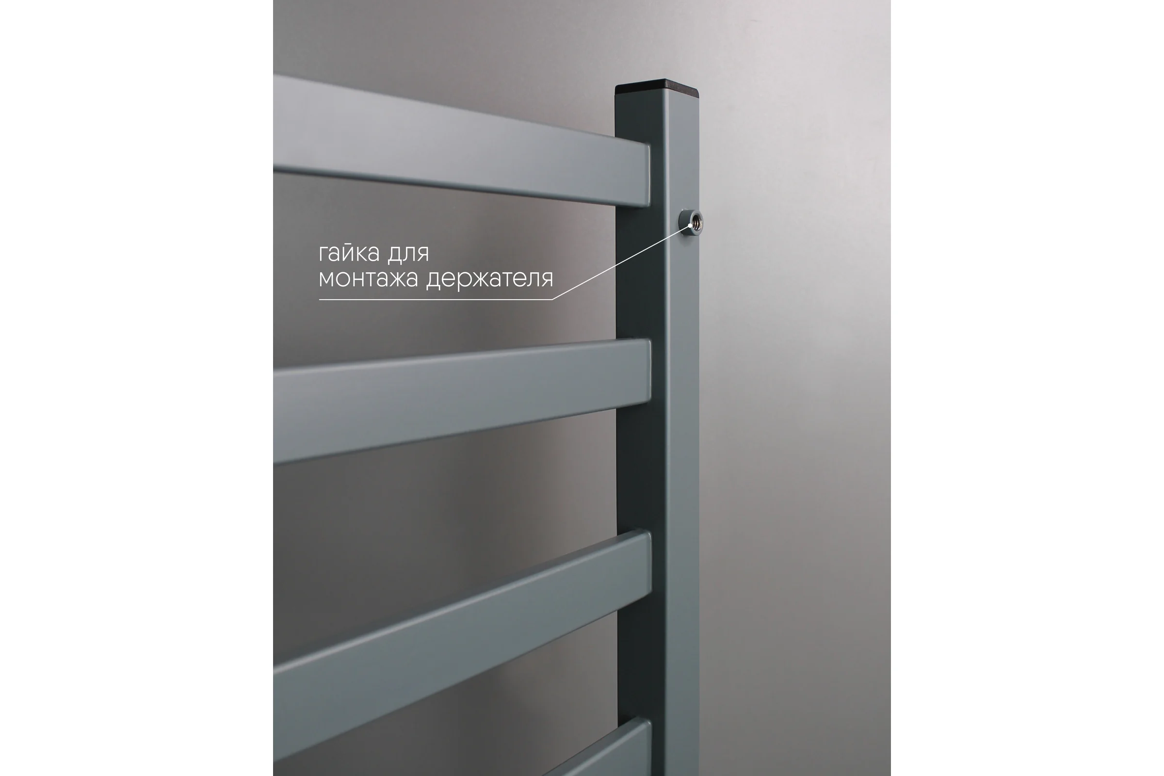 Полотенцесушитель INDIGO Oktava Slim 3 electro 60/50 таймер, скрытый монтаж, универсальное подключение R/L LСLOKS3E60-50MGRt
