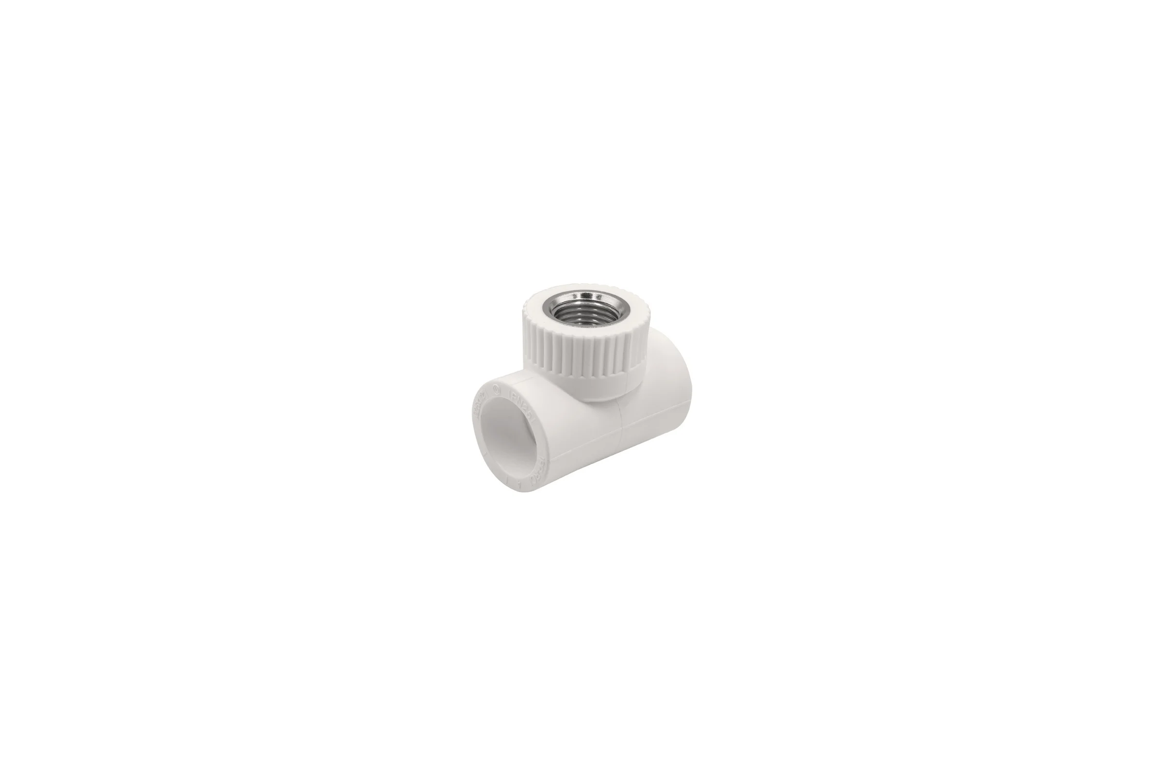 Тройник GIBAX полипропилен, 25x1/2" ВР, белый, 5 шт. PPL07-03031