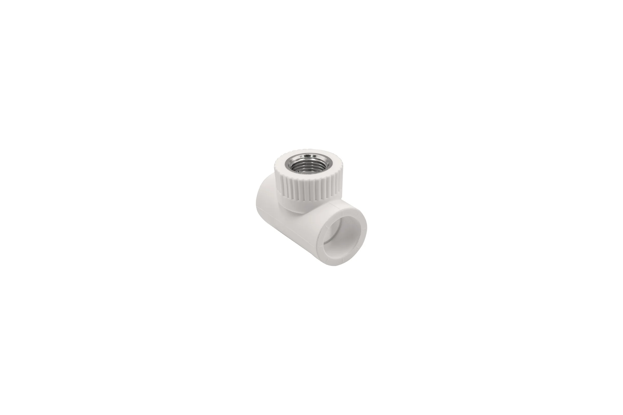Тройник GIBAX полипропилен, 25x1/2" ВР, белый, 5 шт. PPL07-03031