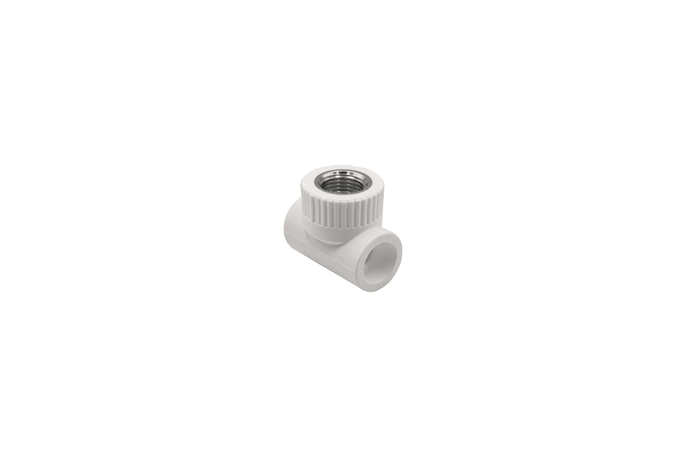 Тройник GIBAX полипропилен, 20x1/2" ВР, белый, 5 шт. PPL07-02031