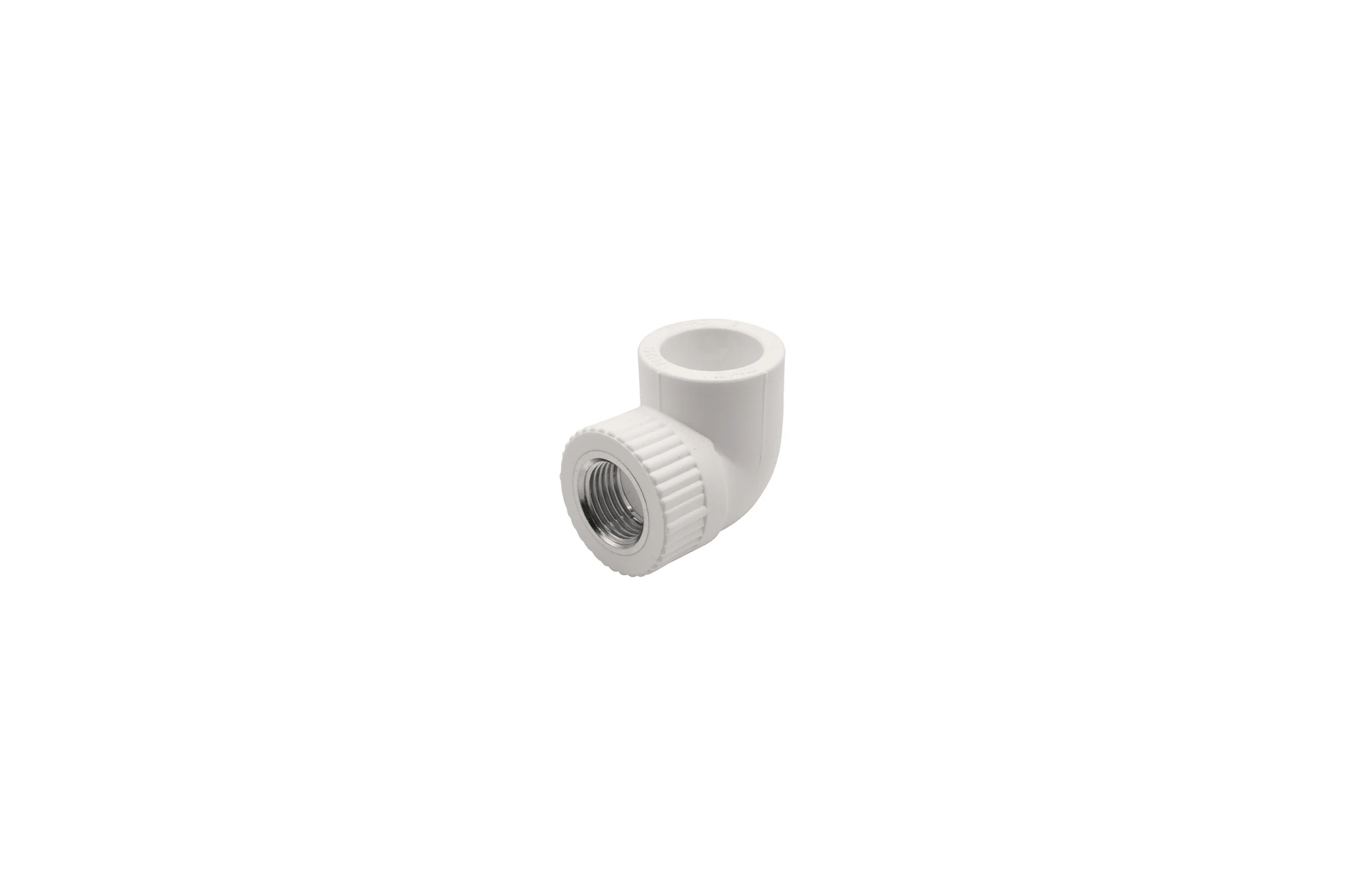 Уголок GIBAX полипропилен, 25x1/2" ВР, белый, 5 шт. PPL16-03031