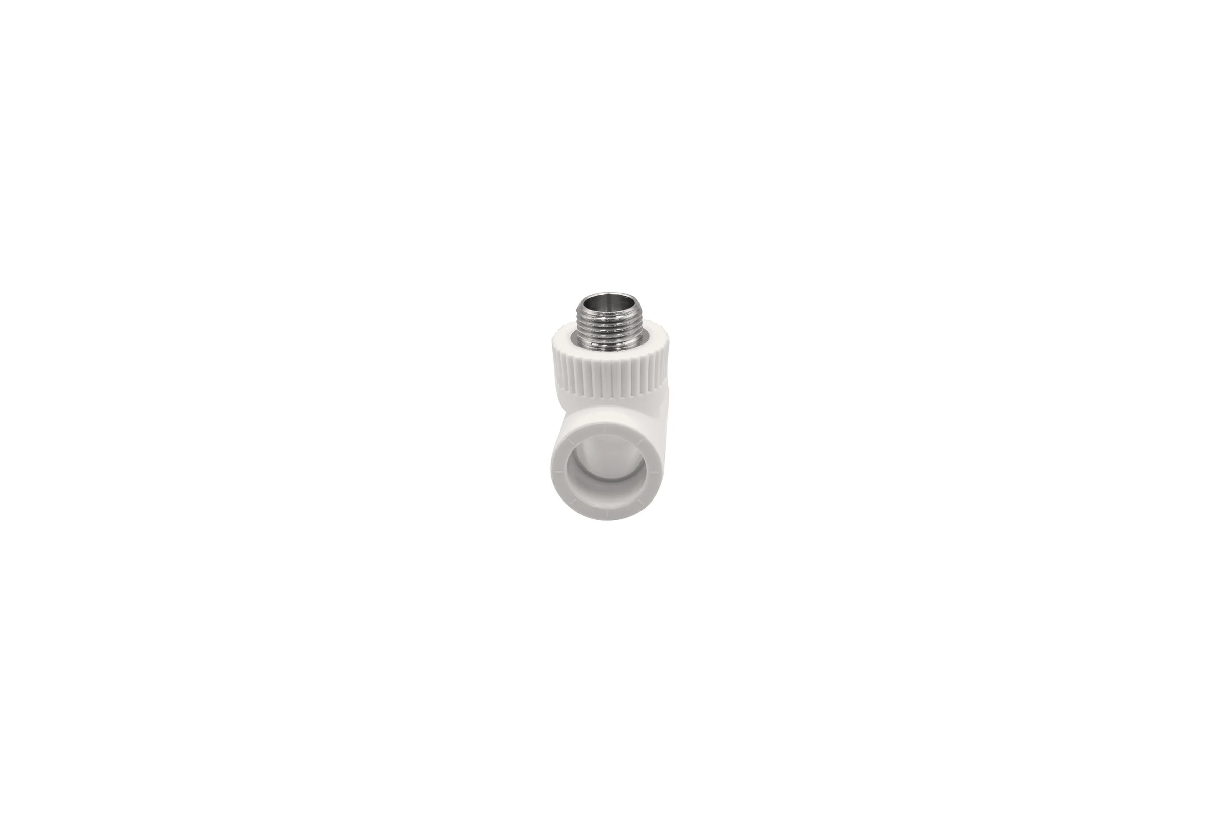 Тройник GIBAX полипропилен, 25x1/2" НР, белый, 4 шт. PPL07-03032
