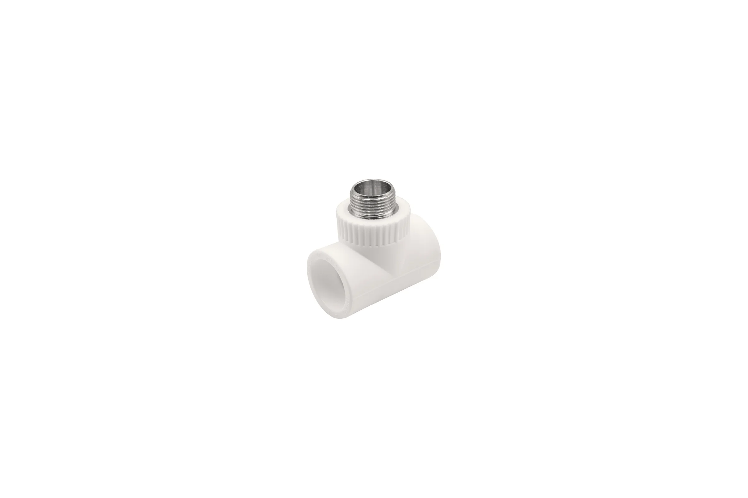 Тройник GIBAX полипропилен, 32x3/4" НР, белый, 2 шт. PPL07-05052