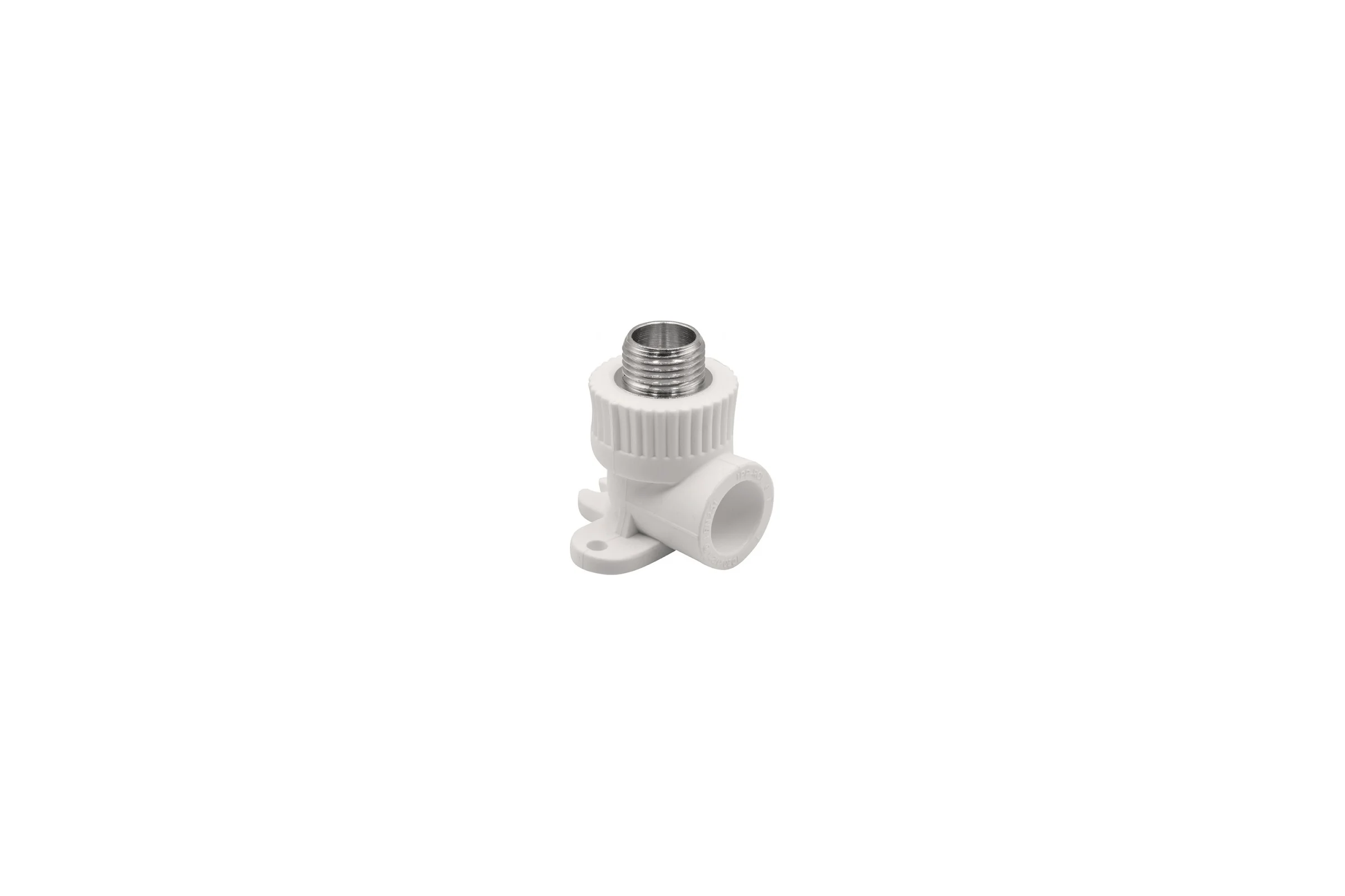 Водорозетка GIBAX полипропилен, 20x1/2" НР, белая, 2 шт. PPL18-02033