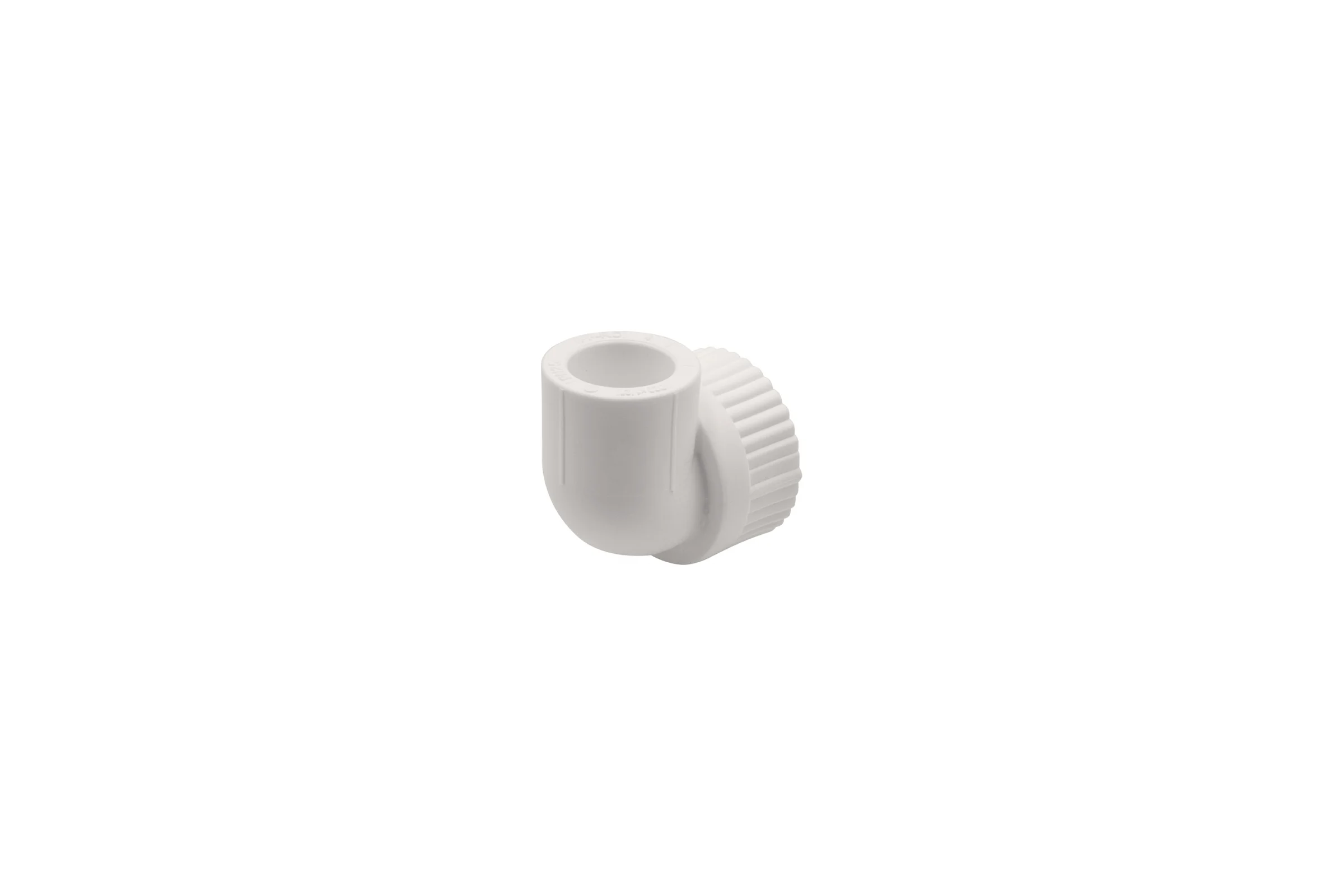 Уголок GIBAX полипропилен, 20x1/2" ВР, белый, 5 шт. PPL16-02031