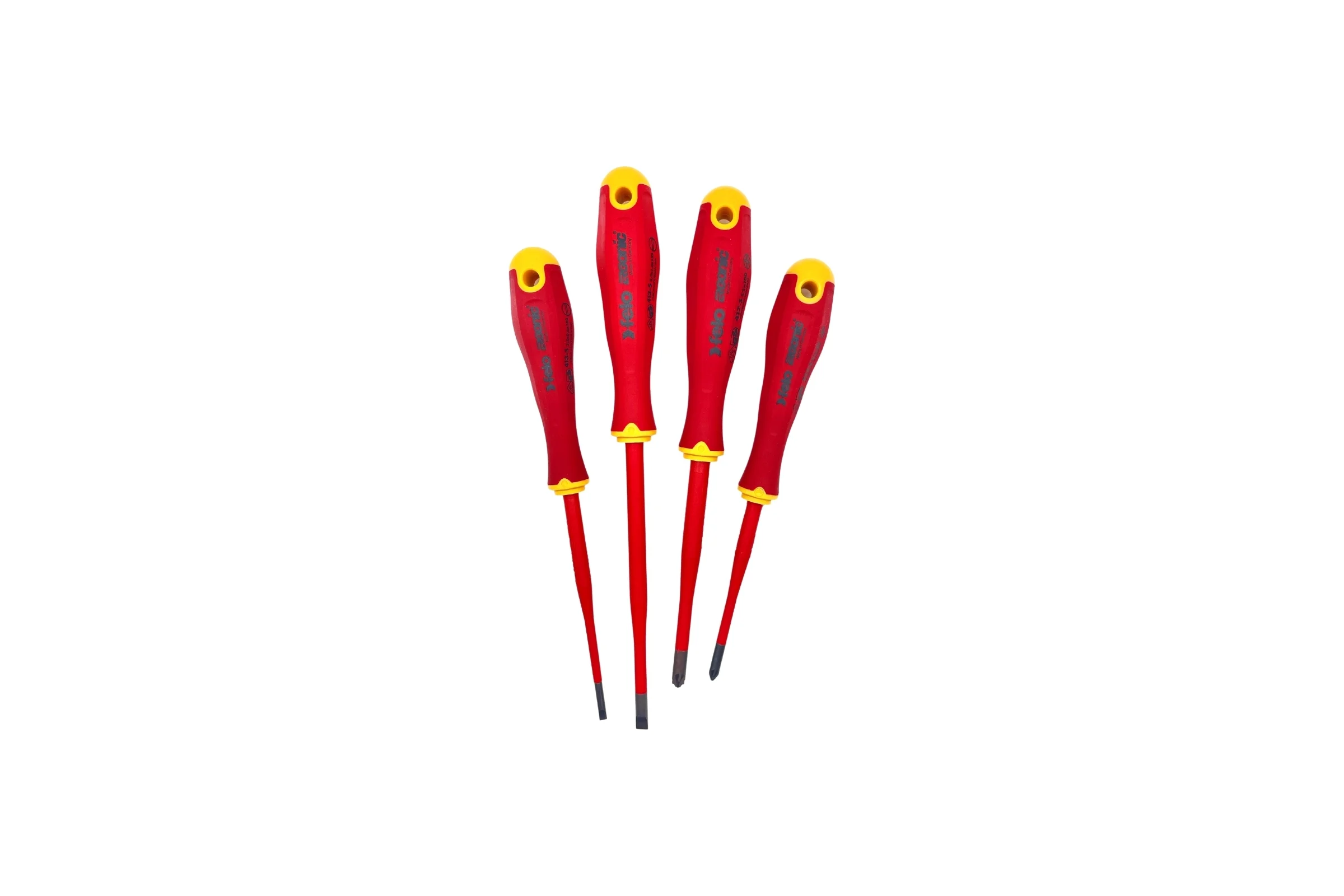 Набор диэлектрических отверток Felo Ergonic E-SLIM SL/Z, 4 шт. 41784198