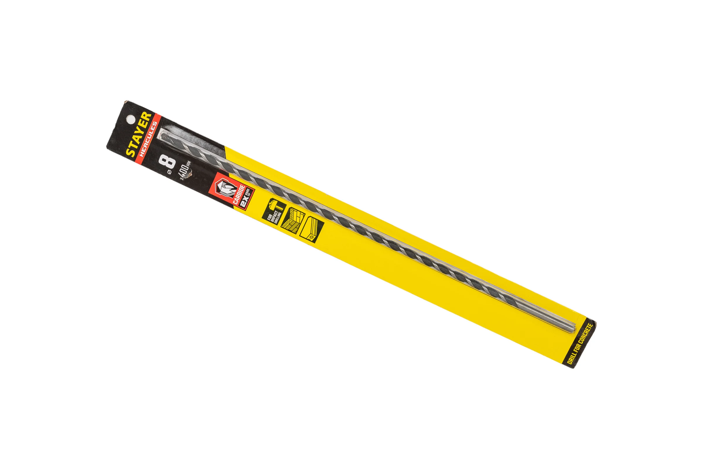Cверло по бетону STAYER Hercules 8x400 мм 2915-400-08_z01