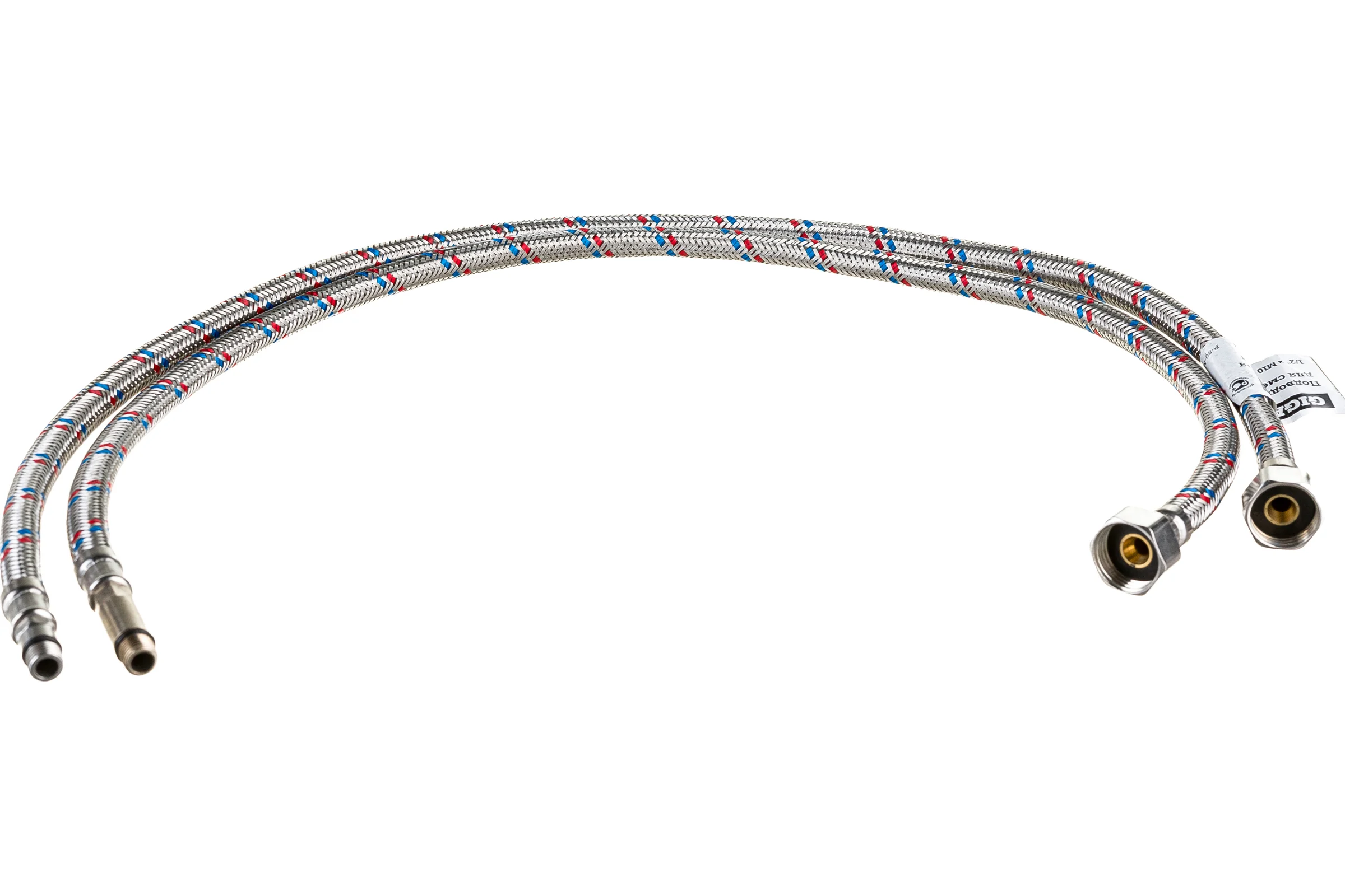 Гибкая подводка для смесителей Gigant 1/2"хМ10x80 см, г/ш P-80-M10