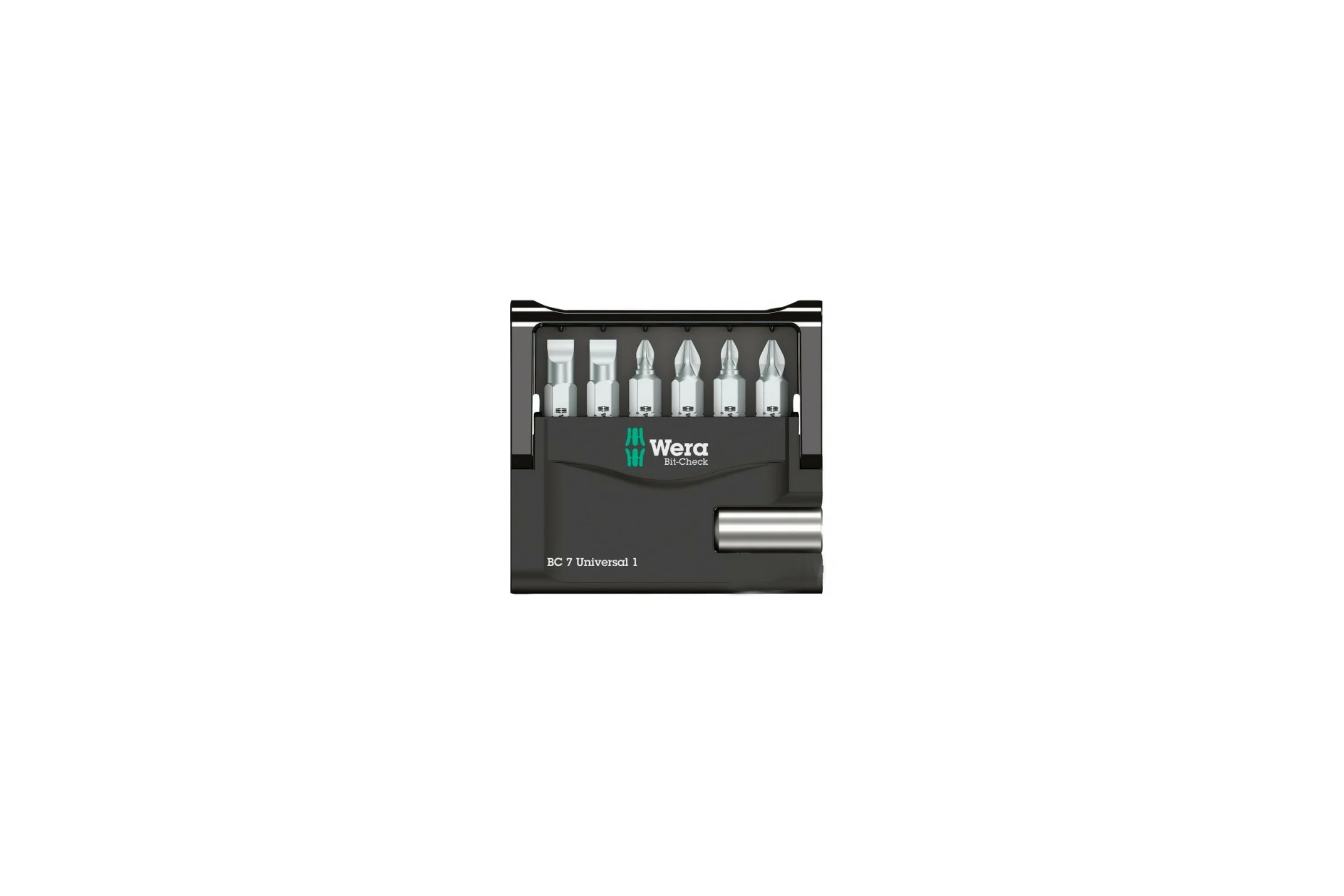 Набор бит MINI-CHECK SB 7 предметов WERA WE-073406