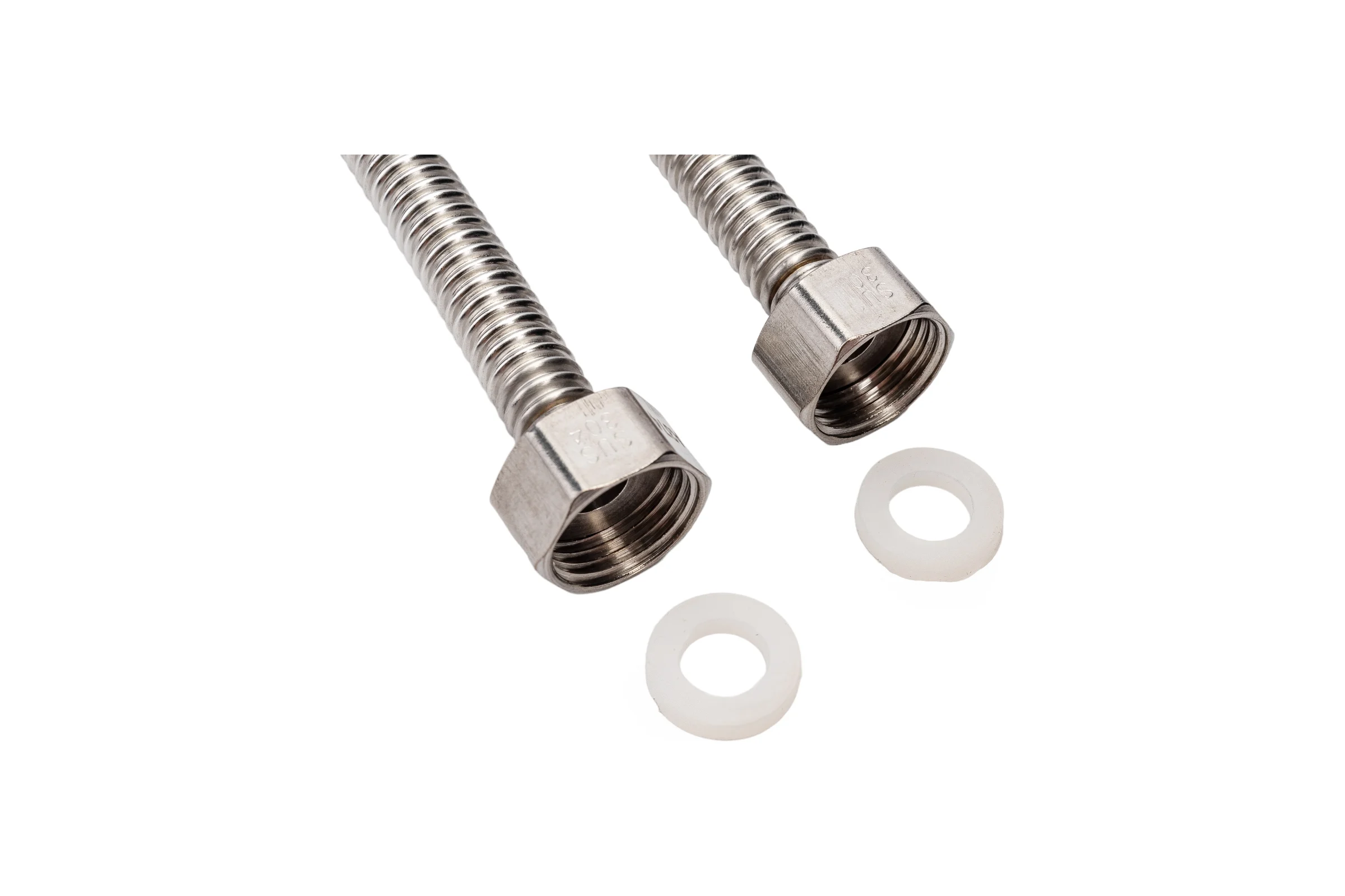 Гибкая сильфонная подводка для смесителя Kopfgescheit 1/2"хM10, 40 см KG-A374 комплект из двух штук KG-A374х2