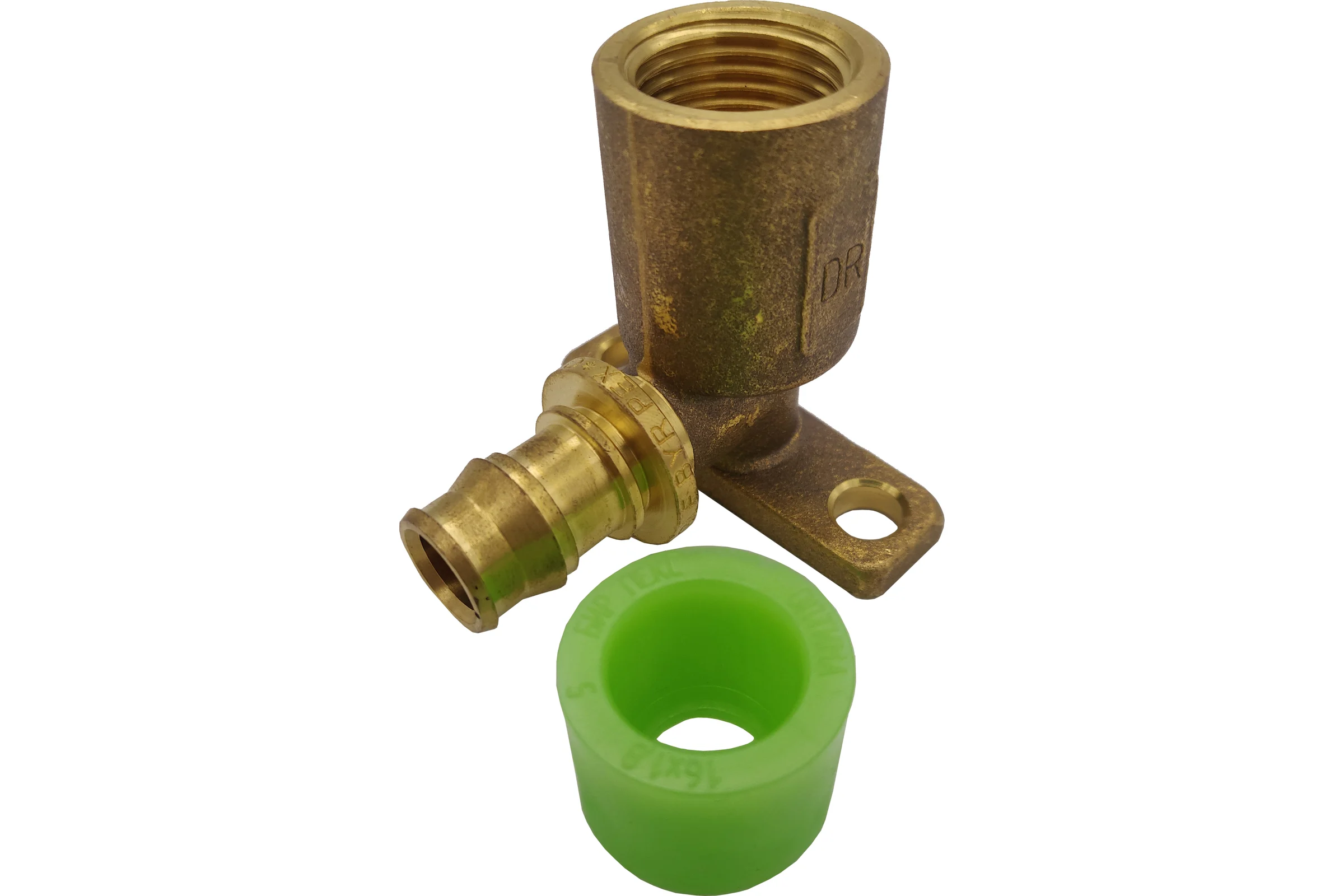 Водорозетка BYR PEX Оптима 1/2" x 16/1.8 + гильза 16/1.8 6600-0