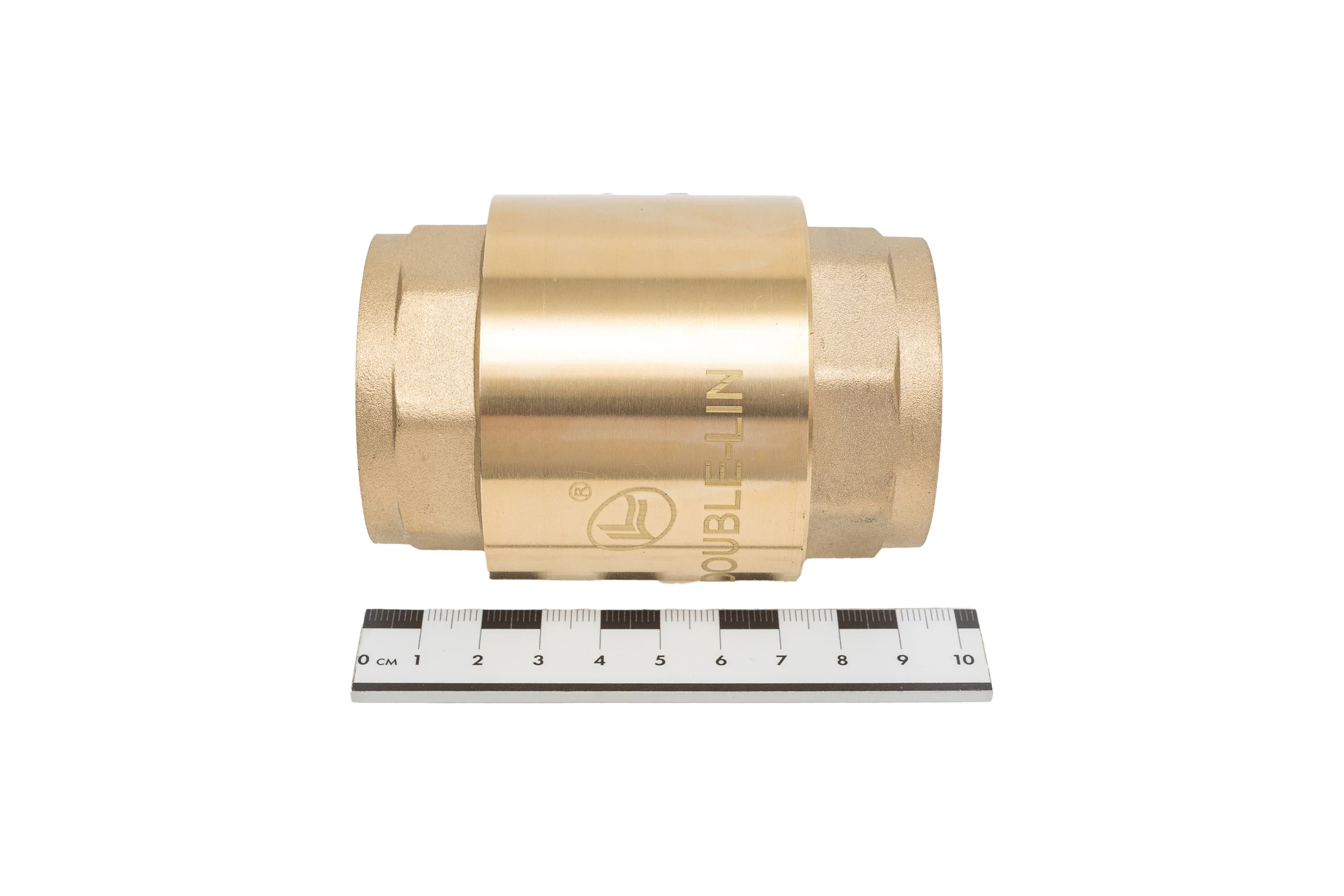 Обратный клапан DOUBLE-LIN латунный золотник В/В Ø1 1/2" LL5022 (1 1/2")