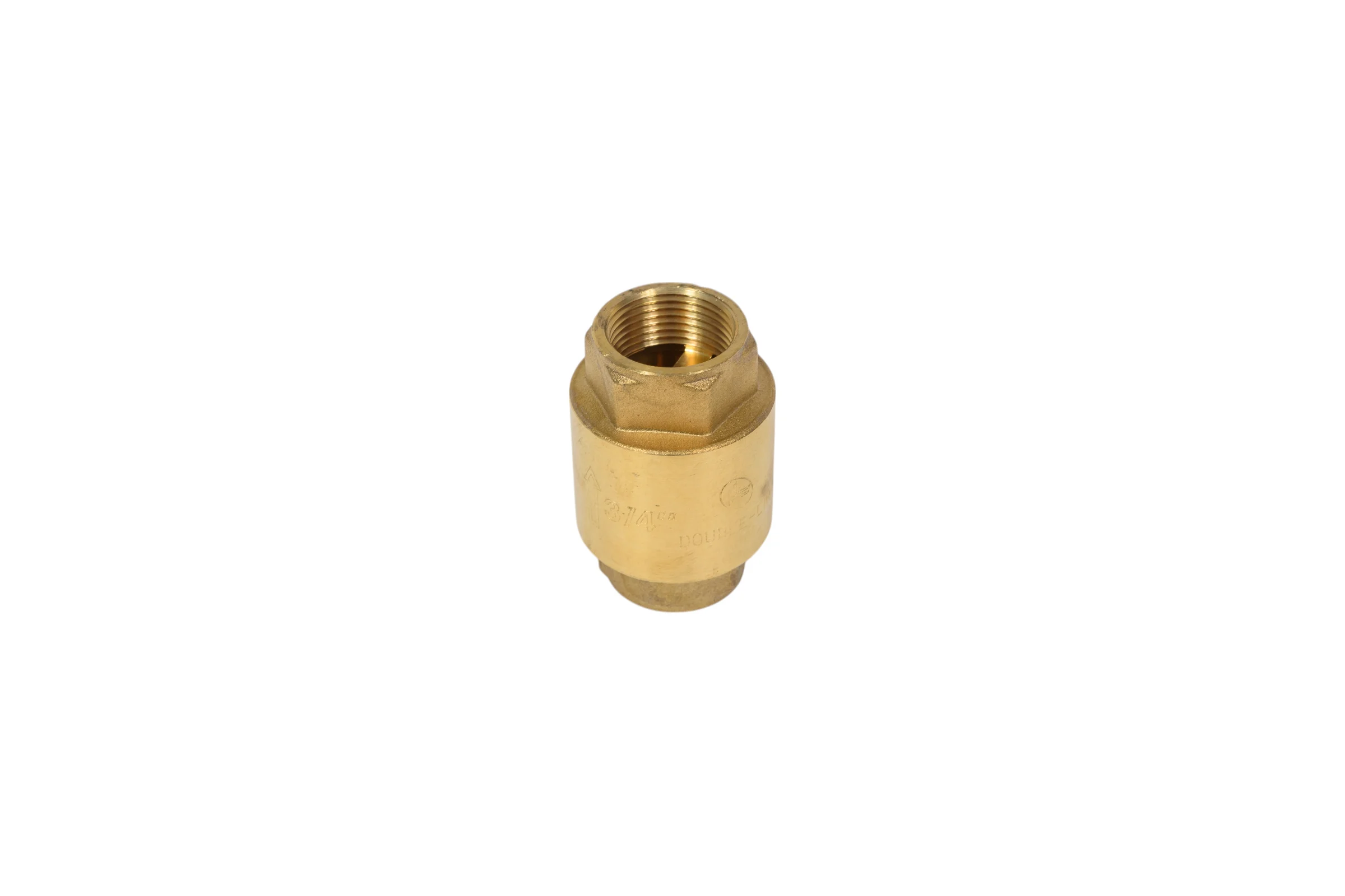 Обратный клапан DOUBLE-LIN латунный золотник В/В Ø3/4" LL5022 (3/4")