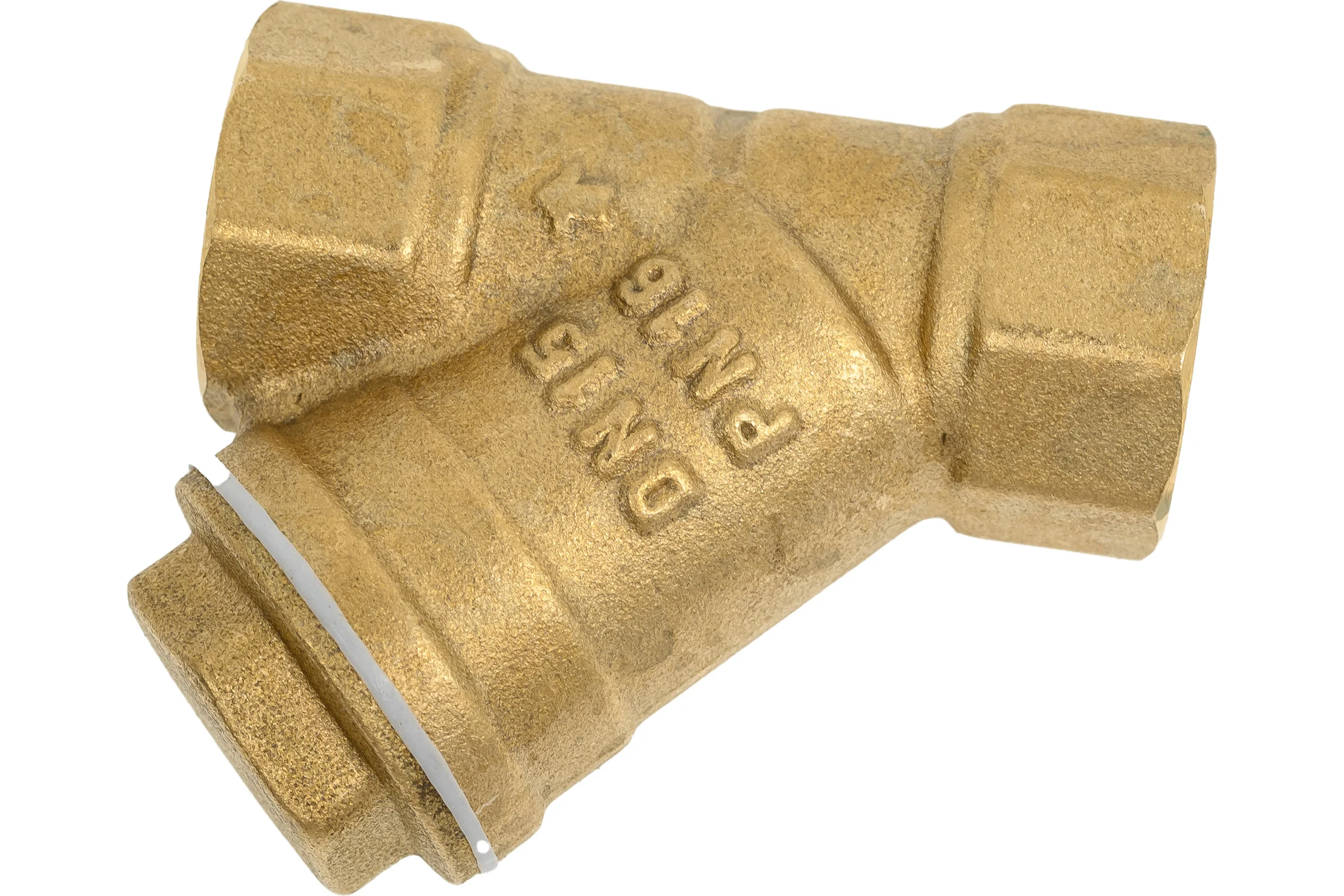 Косой фильтр DOUBLE-LIN резьбовой латунный В/В Ø1/2" LL5005 (1/2")