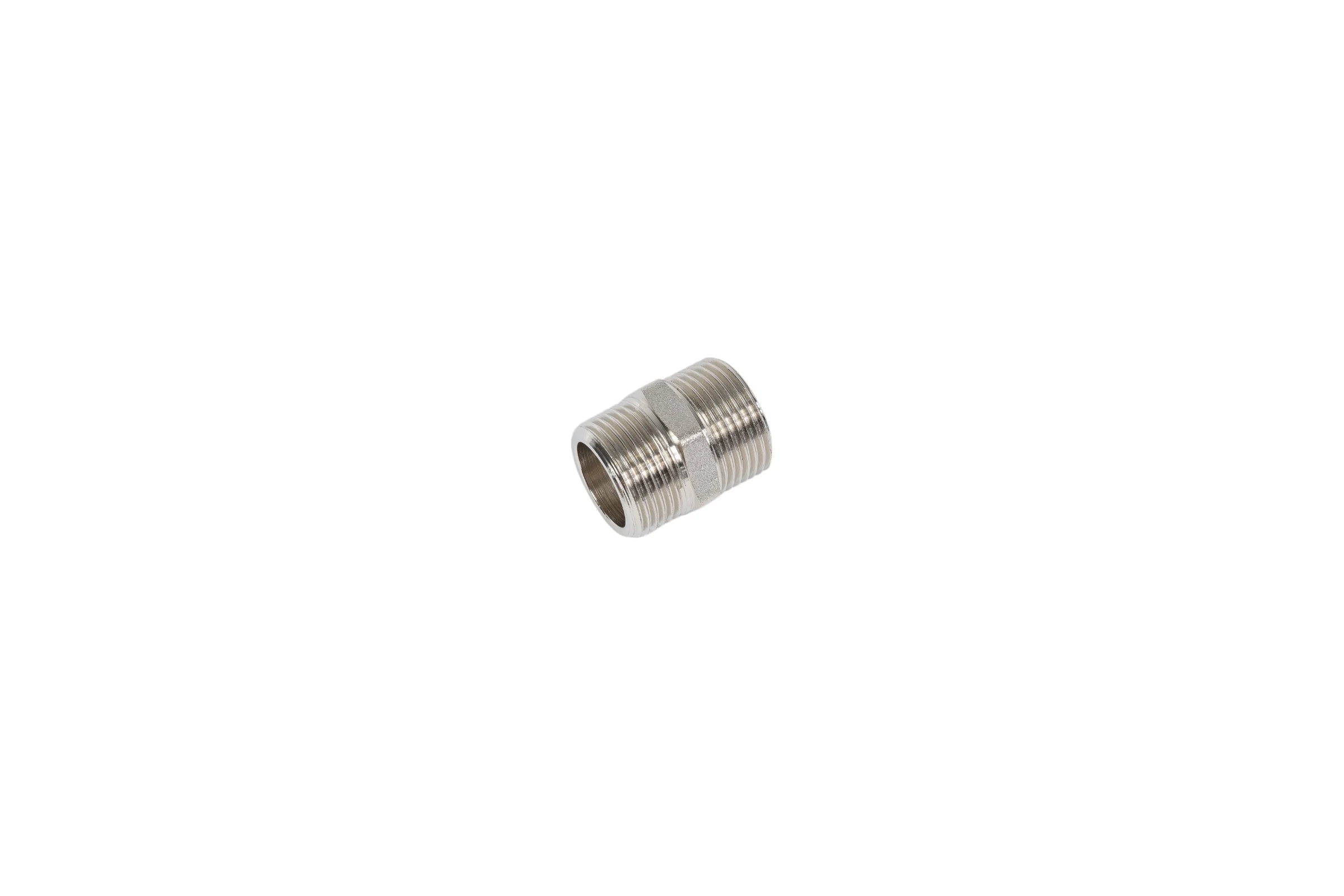 Ниппель DOUBLE-LIN резьбовой латунный Н/Н 3/4" LL6020 (3/4")