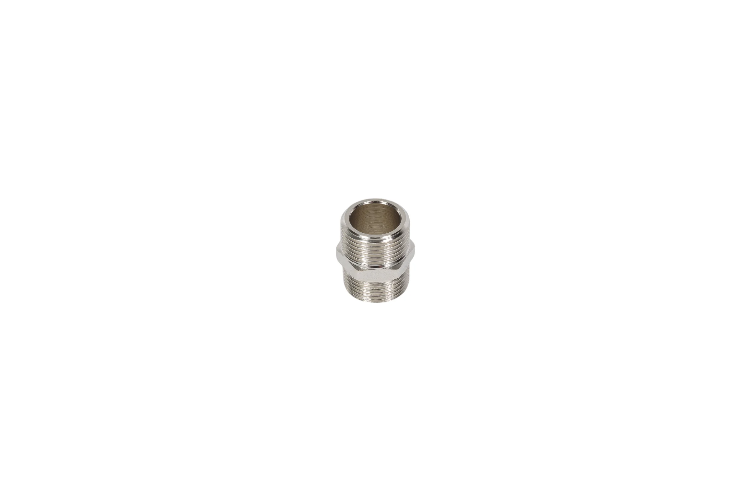 Ниппель DOUBLE-LIN резьбовой латунный Н/Н 3/4" LL6020 (3/4")