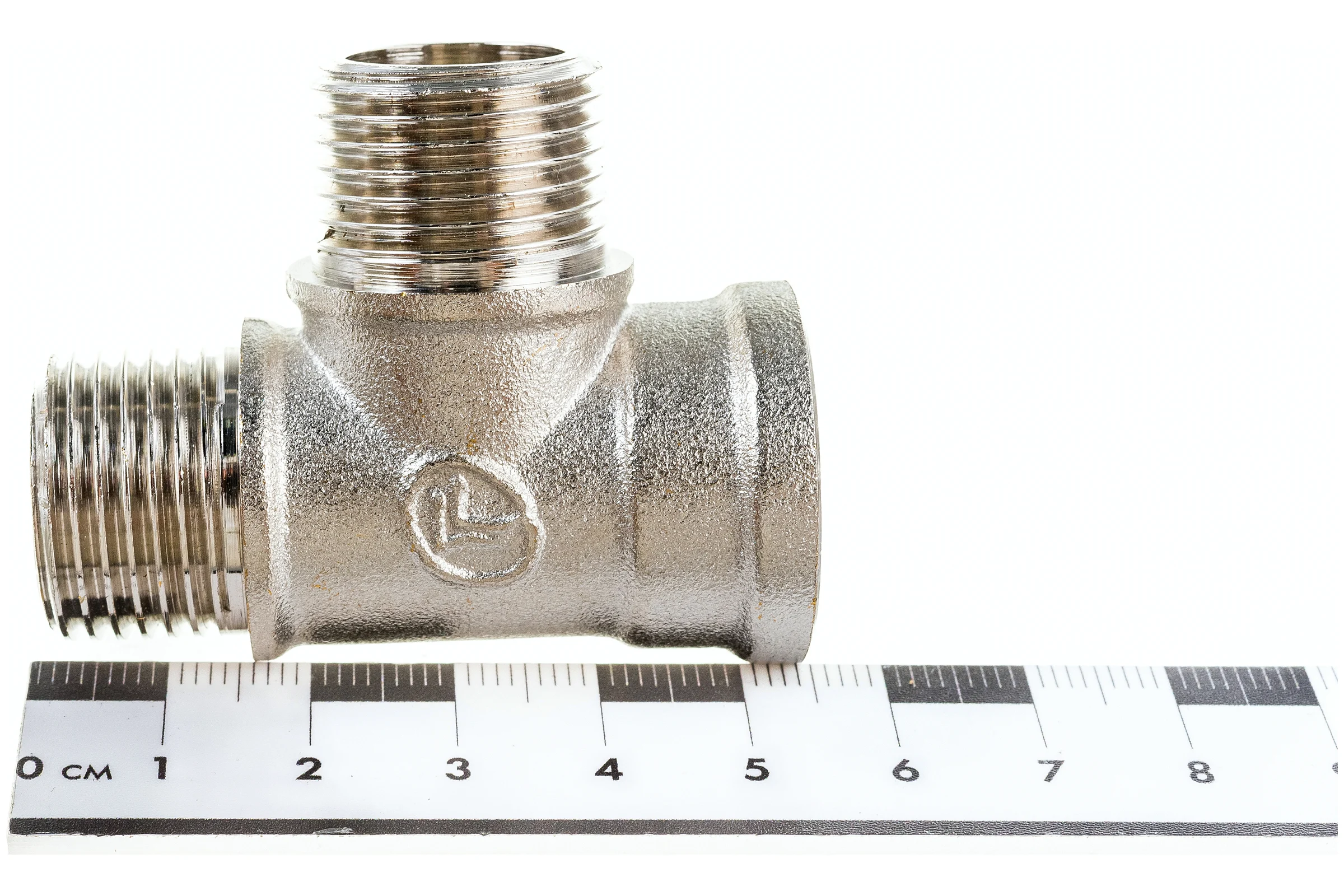 Тройник DOUBLE-LIN резьбовой латунный вр/нр/нр - 1/2" LL6120 (1/2")