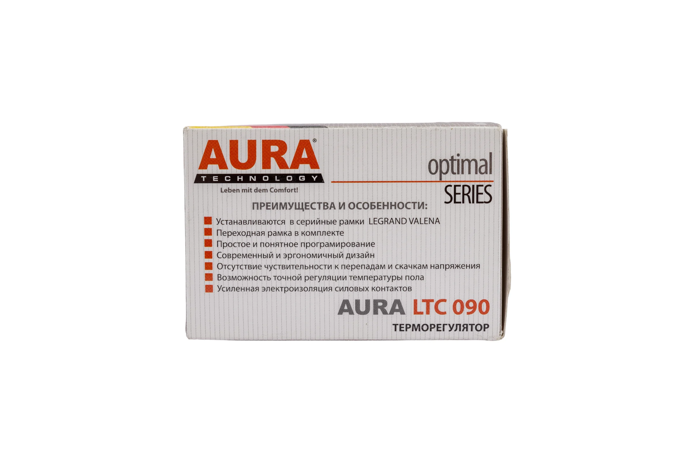 Терморегулятор AURA LTC 090 (LEGRAND) 039687