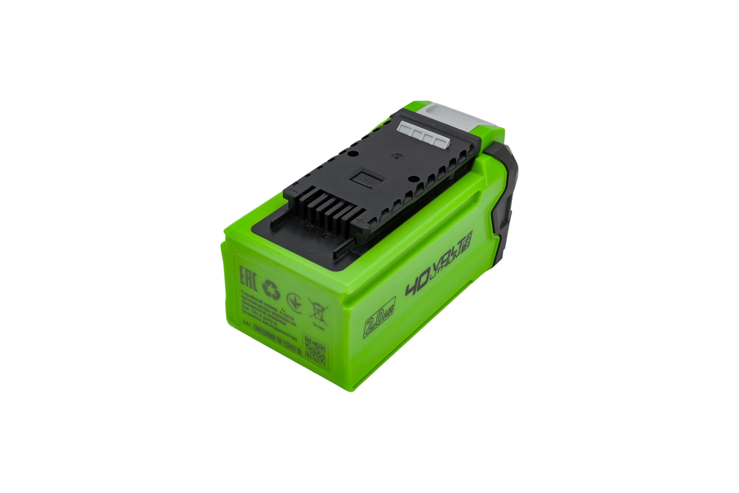 Аккумулятор с USB разъемом G40USB2 40 В, 2 Ач GreenWorks 2939407