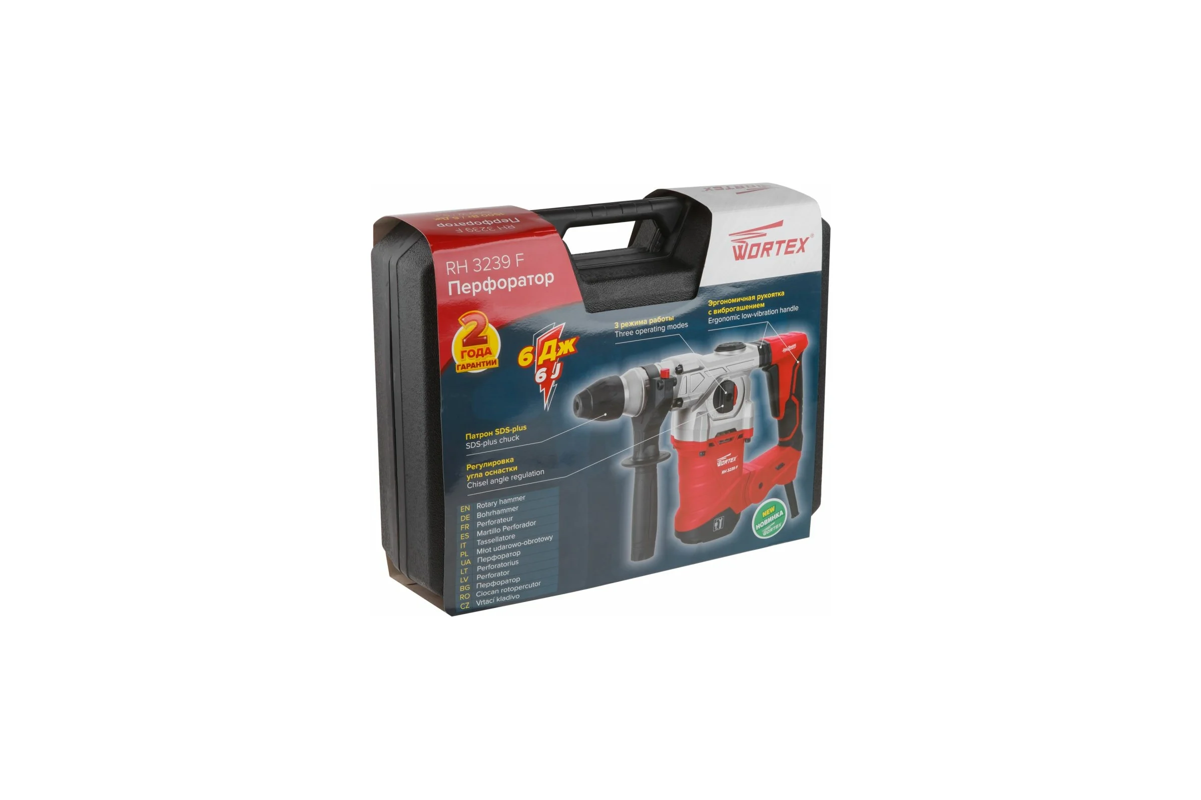 Перфоратор WORTEX RH 3239 F RH3239F1129