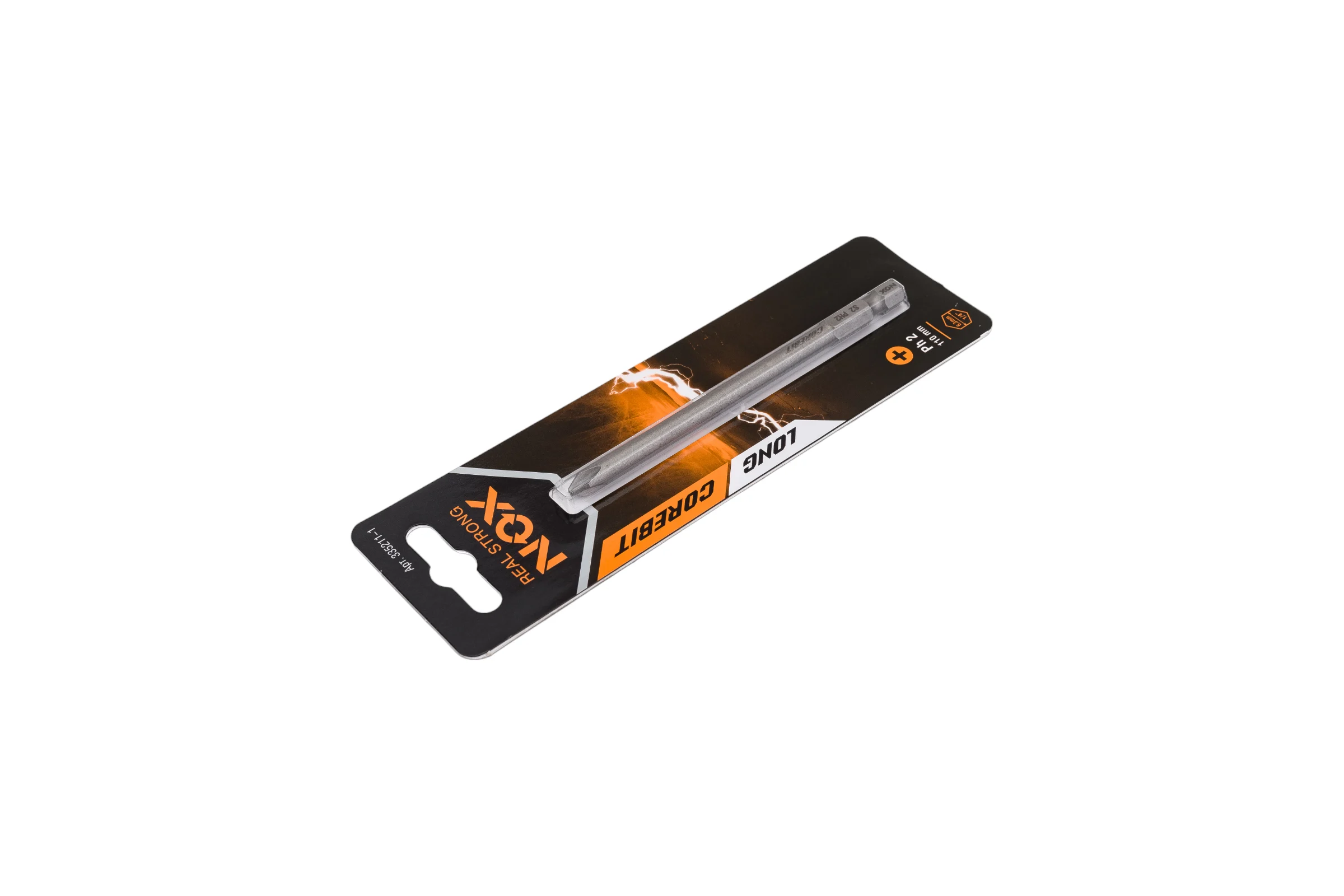 Бита COREBIT (PH2x110 мм; карта; E6.3) NOX 335211-1