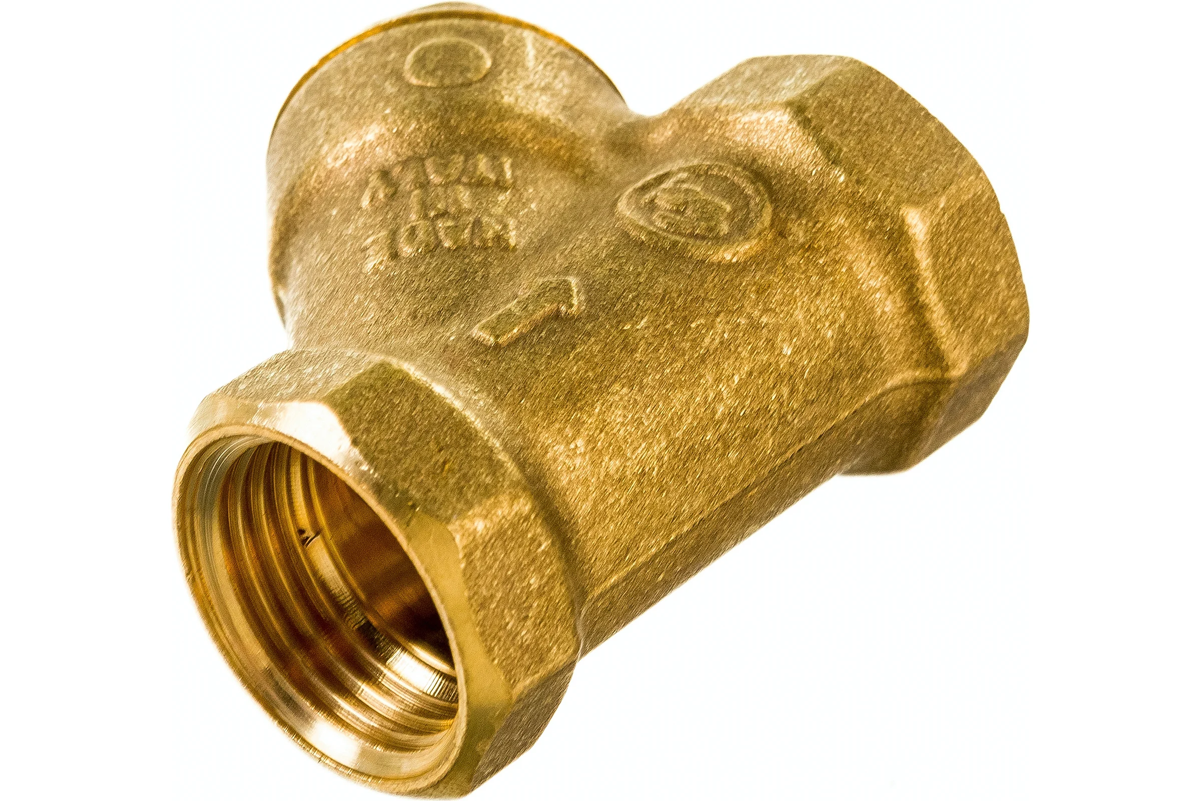 Сетчатый фильтр Giacomini R74A, 1/2, В, PN, бар-16, латунь R74AY103