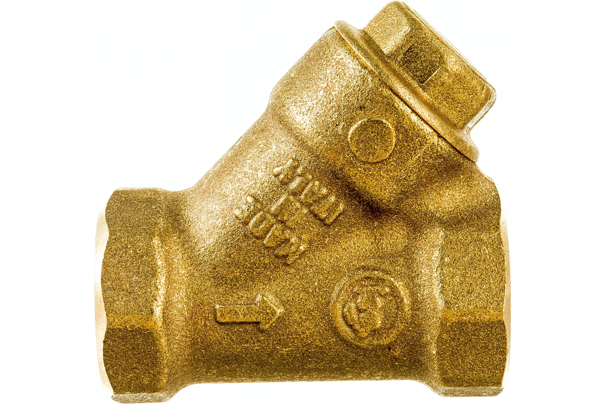 Сетчатый фильтр Giacomini R74A, 1/2, В, PN, бар-16, латунь R74AY103