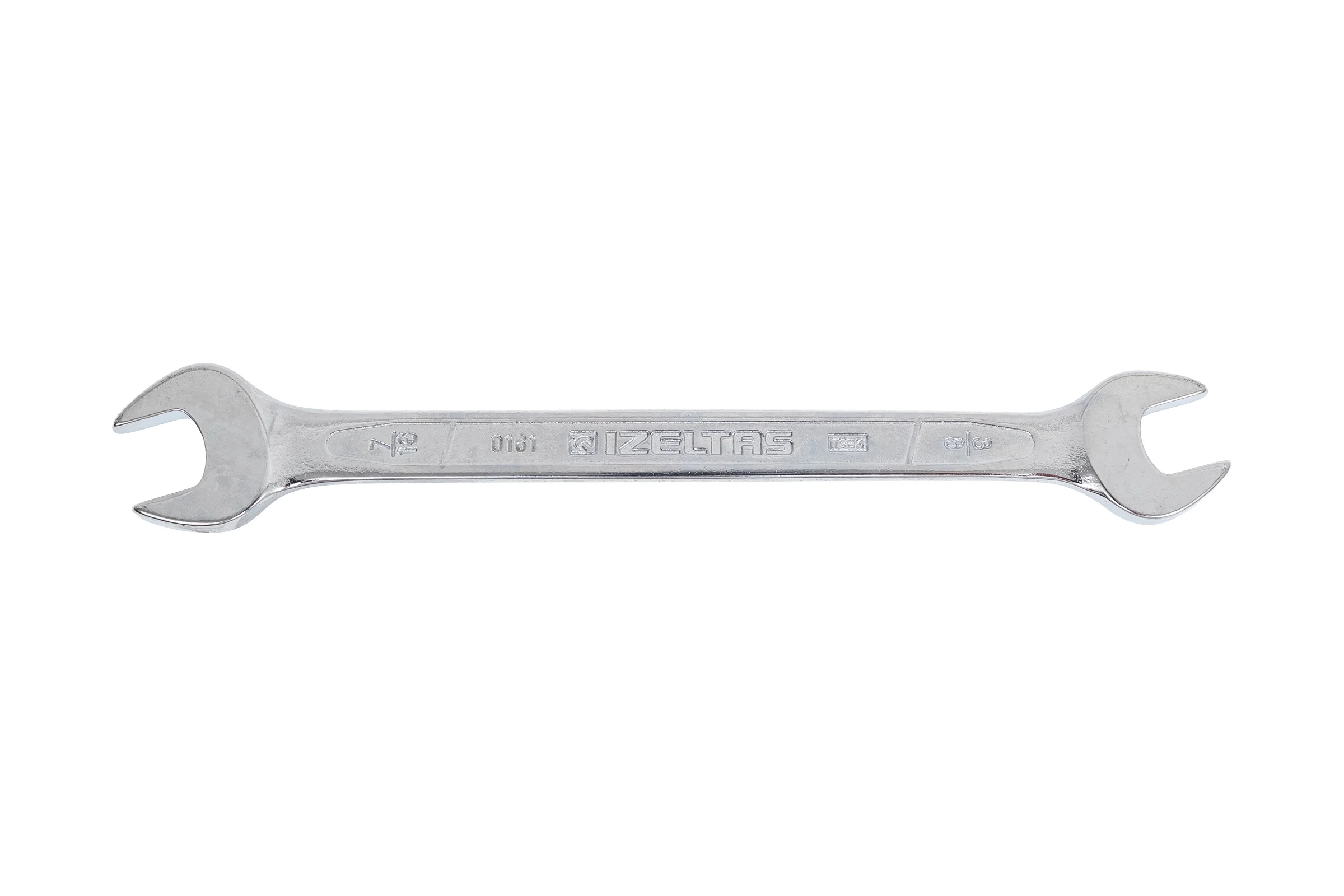 Рожковый ключ IZELTAS дюймовый удлинённый sae 3/8"x7/16", длина 155 мм, 161010911