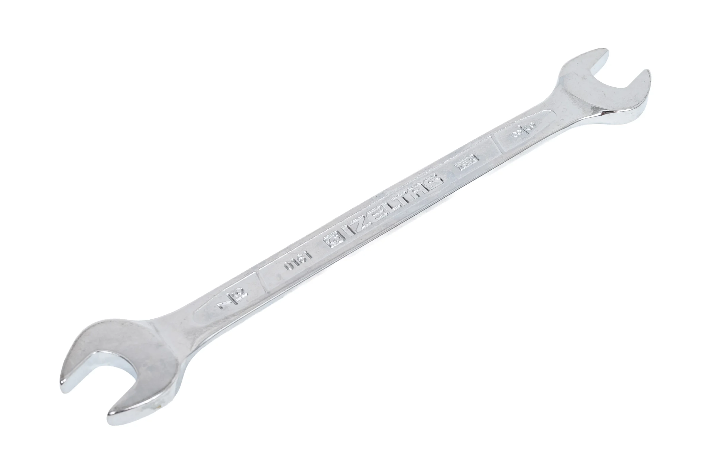 Рожковый ключ IZELTAS дюймовый удлинённый sae 3/8"x7/16", длина 155 мм, 161010911