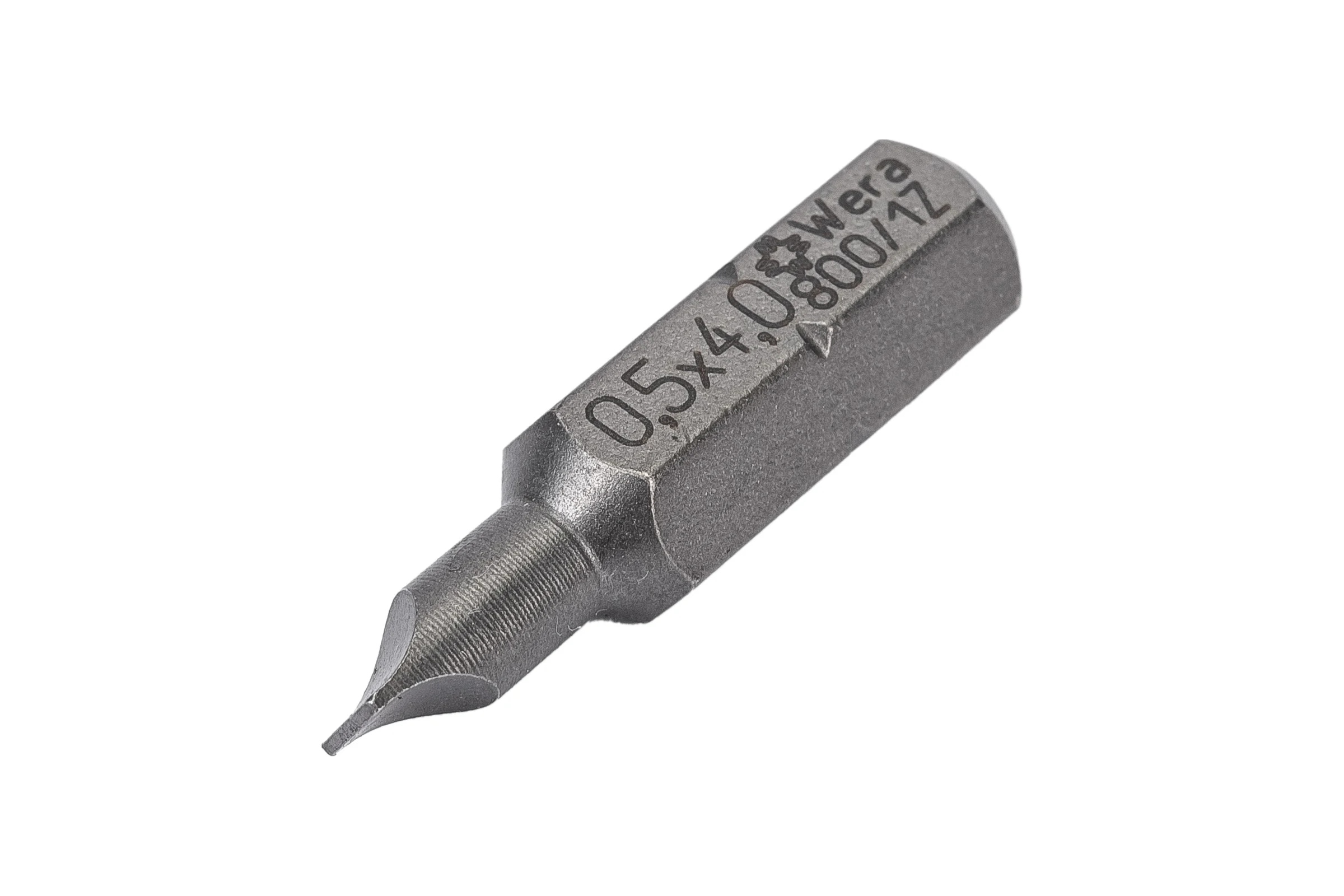 Бита 800/1 Z SL (SL0.5х4х25 мм; 1/4"; C6.3) WERA WE-072050