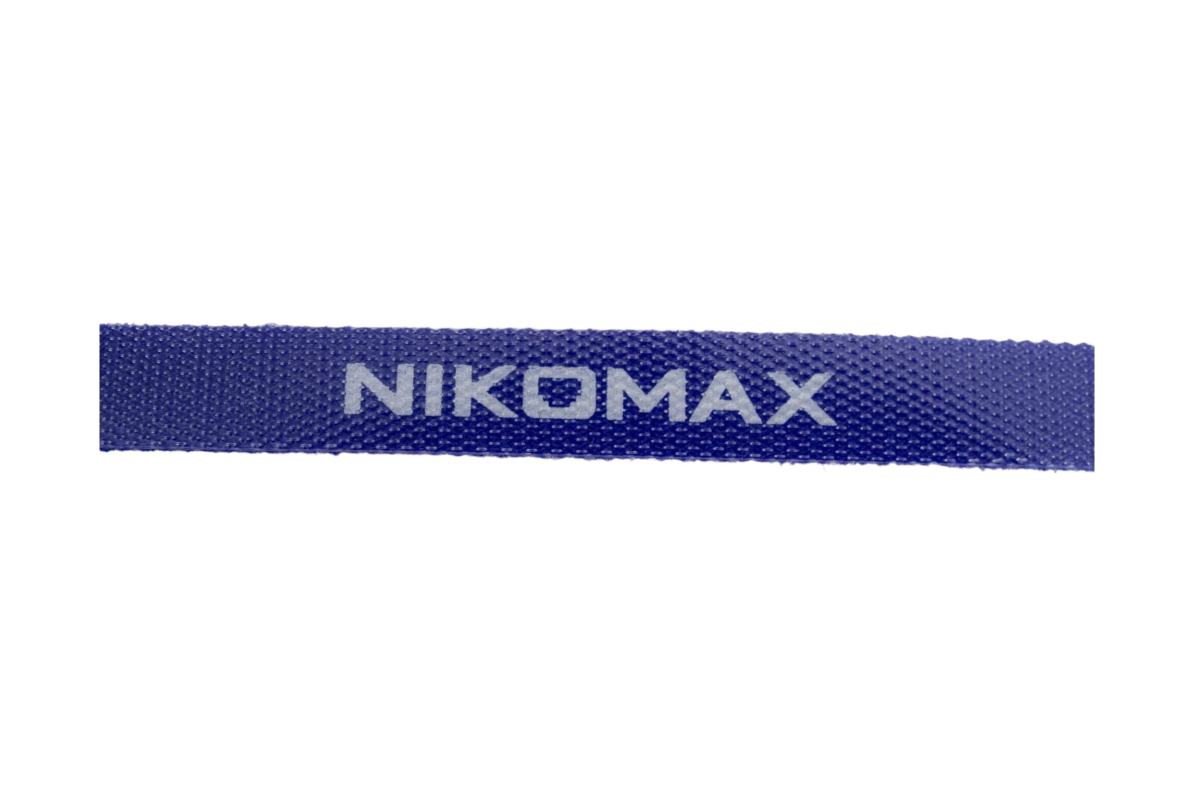 Стяжка-липучка NIKOMAX нарезаемая, в рулоне 5 м, ширина 9 мм, синяя NMC-CTV05M-09-RL-BL