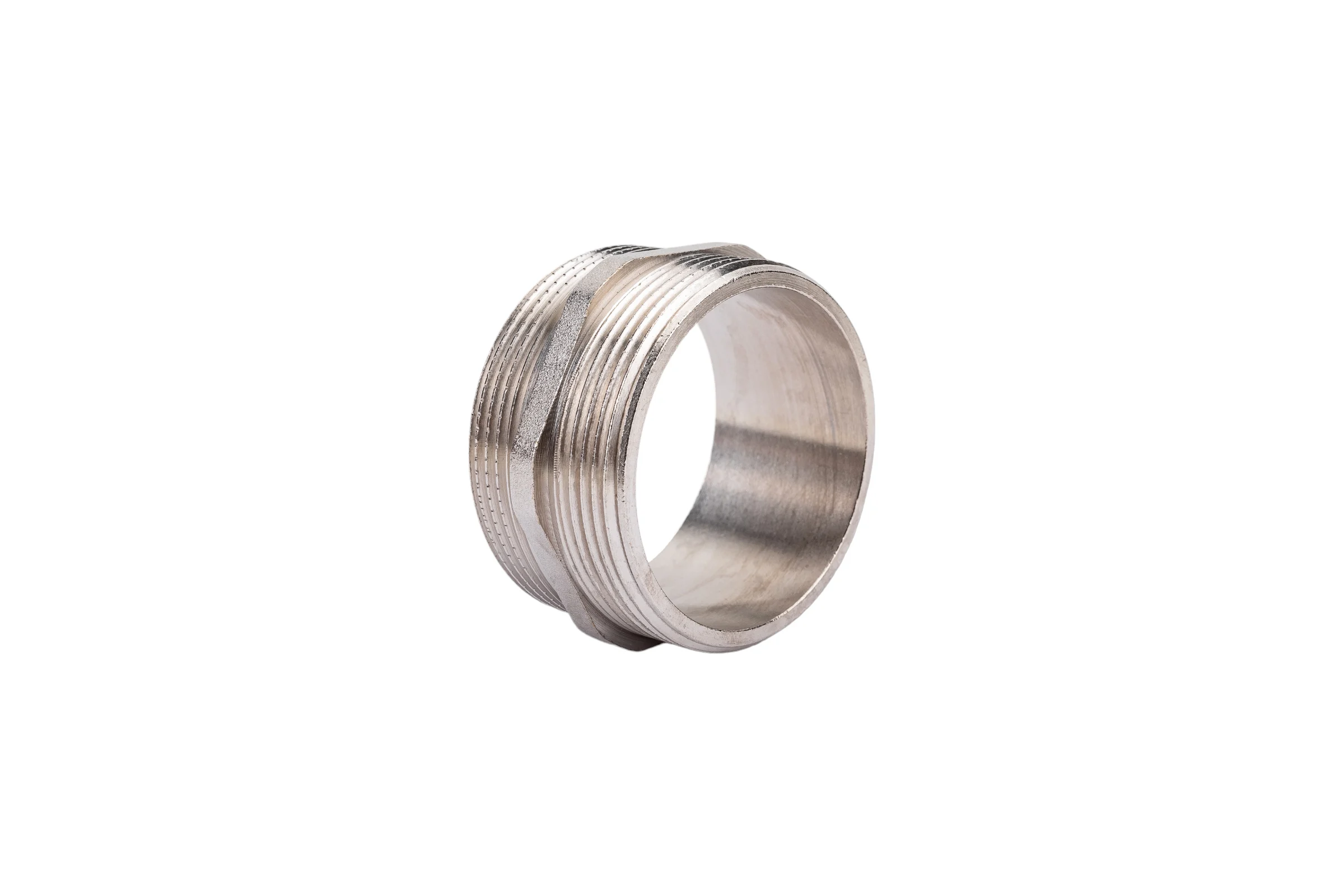 Ниппель STI  Ду50 (2") никелированный D270-04975