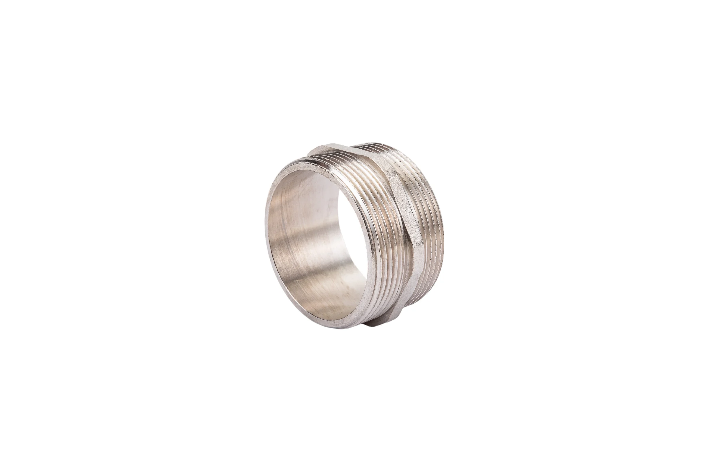 Ниппель STI  Ду50 (2") никелированный D270-04975