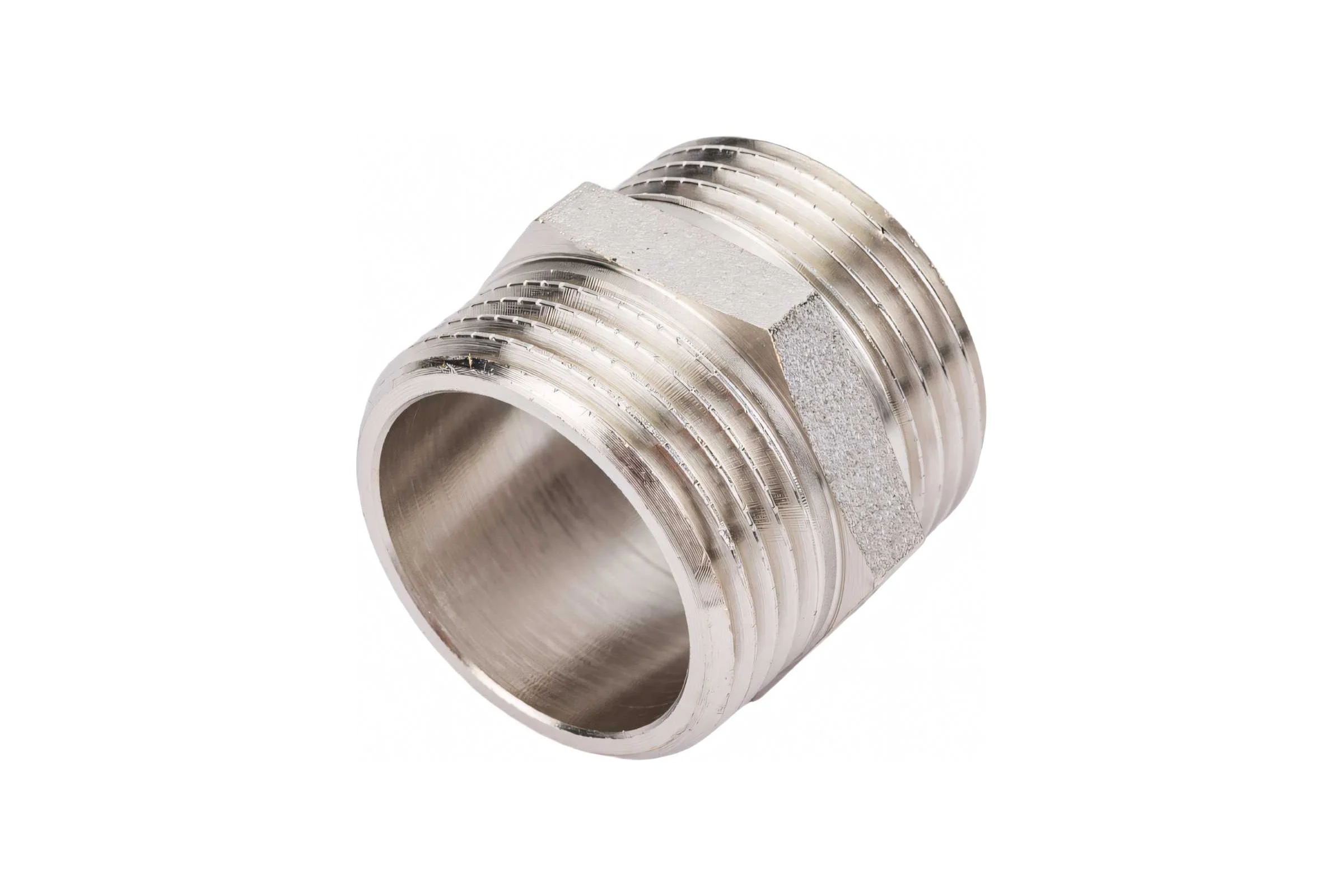 Ниппель STI  Ду25 (1") никелированный D270-04973