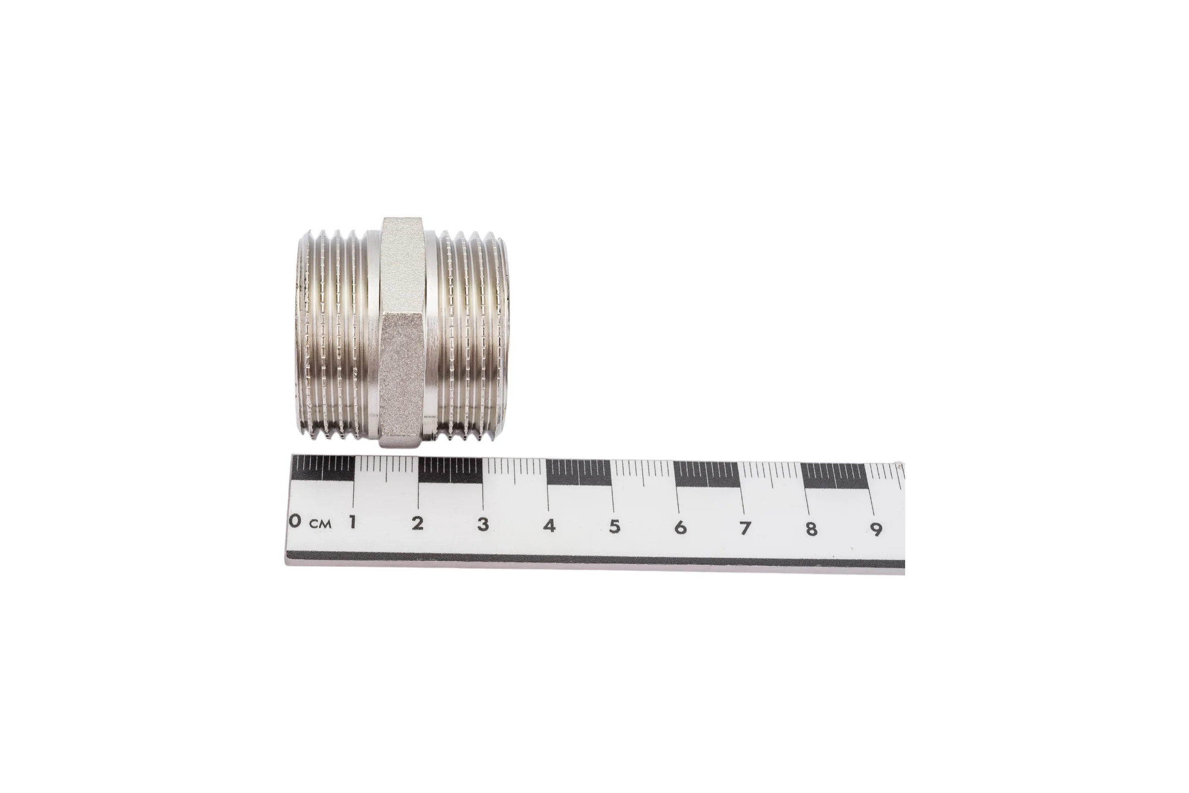 Ниппель STI  Ду25 (1") никелированный D270-04973