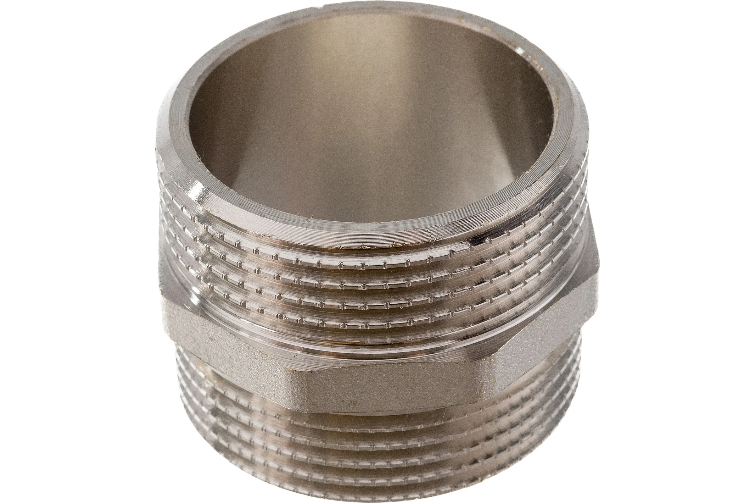 Ниппель STI  Ду32 (1 1/4") никелированный D270-04974