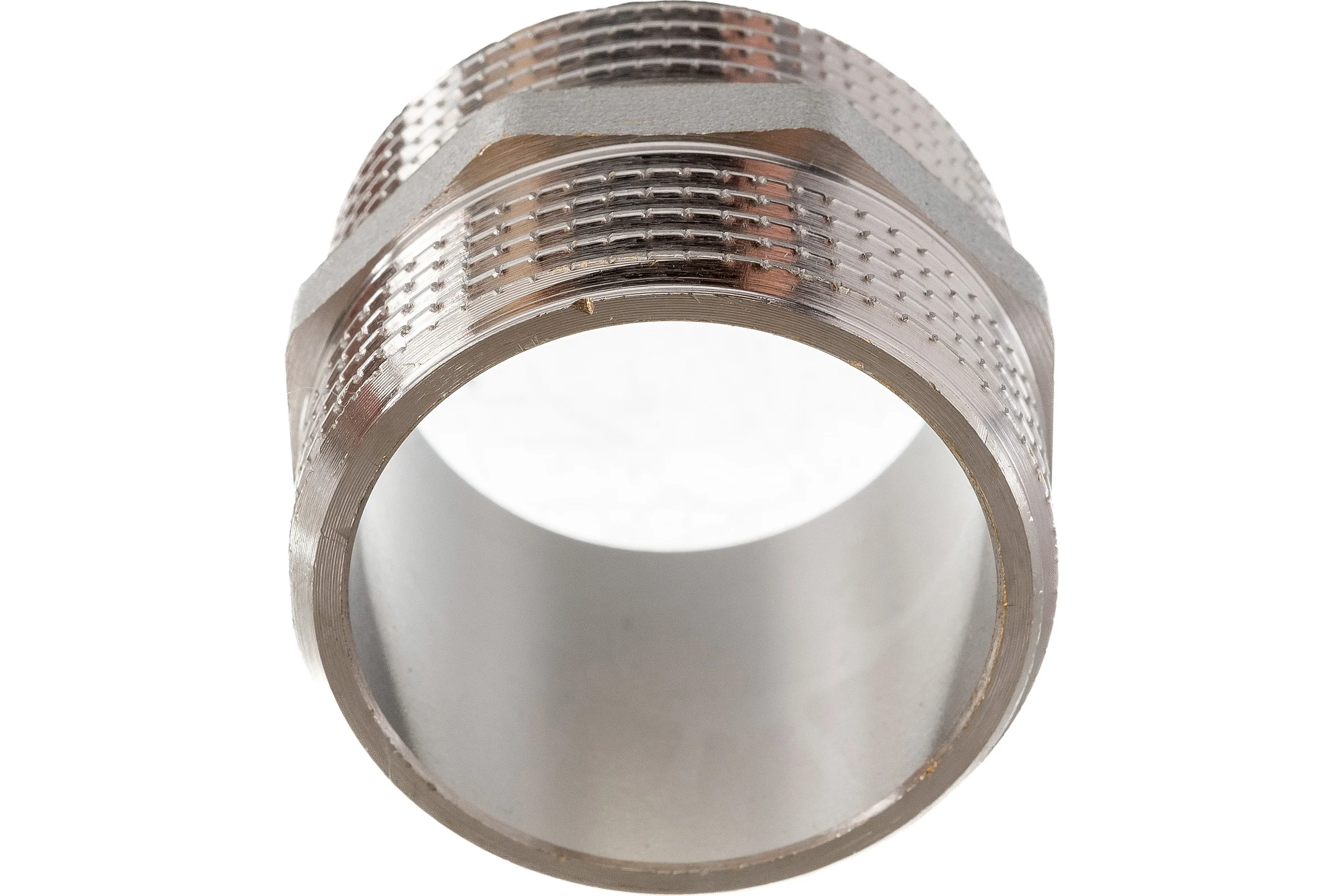 Ниппель STI  Ду32 (1 1/4") никелированный D270-04974