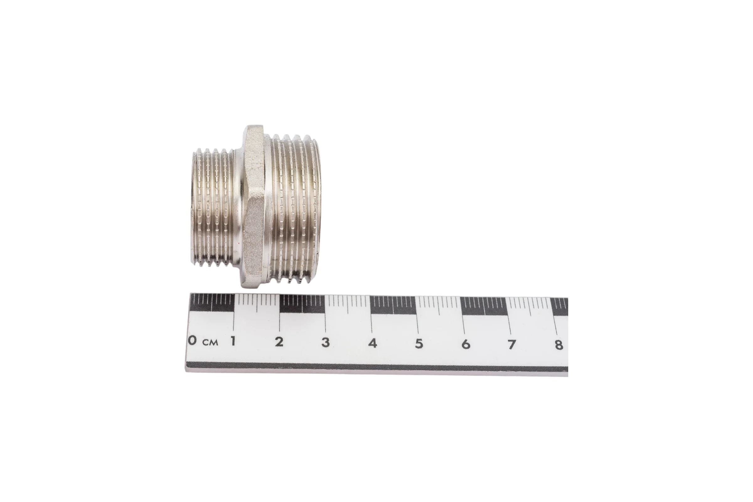 Переходной ниппель STI 1" х 3/4" никелированный D270-05054