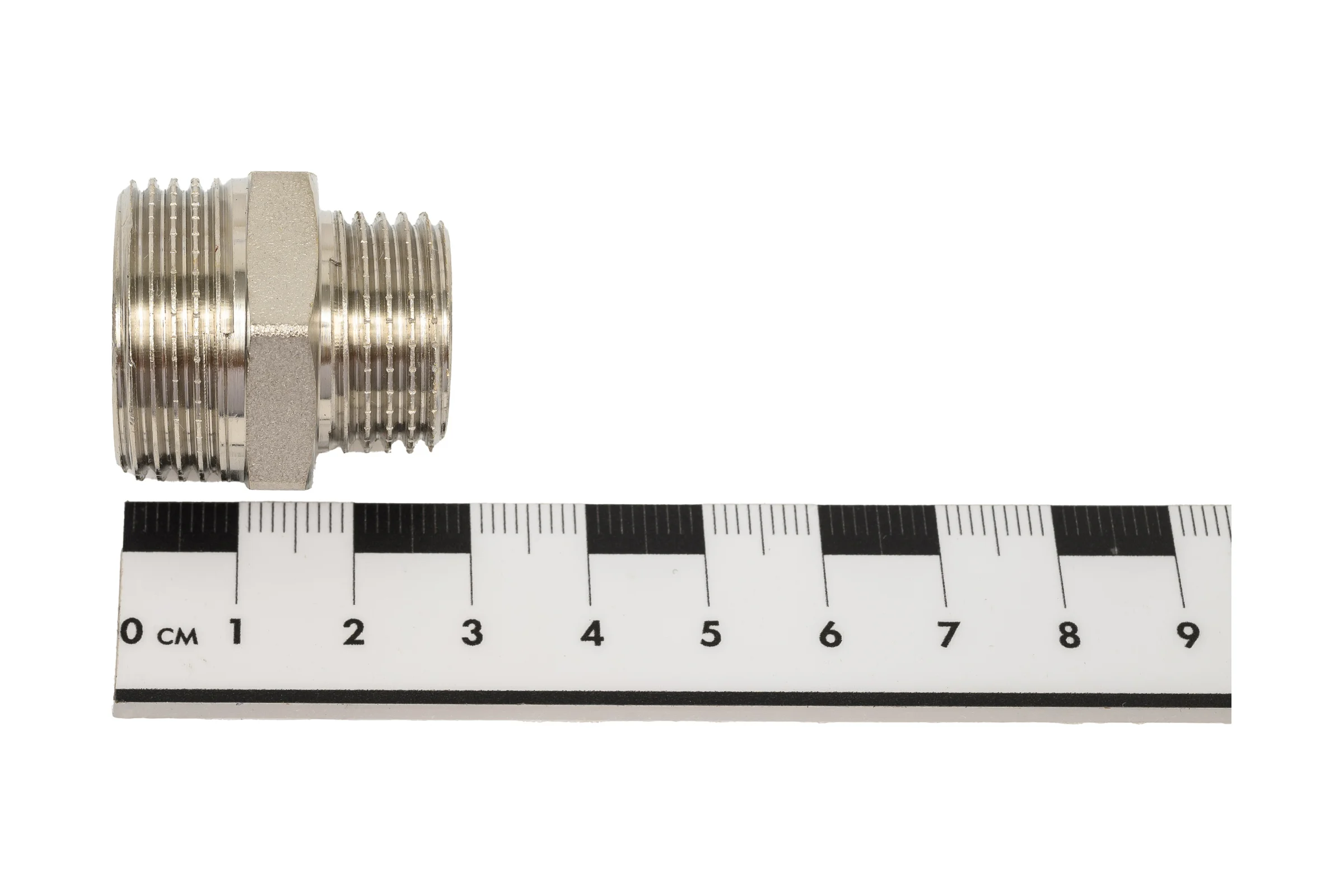 Переходной ниппель STI 3/4" х 1/2" никелированный D270-04987