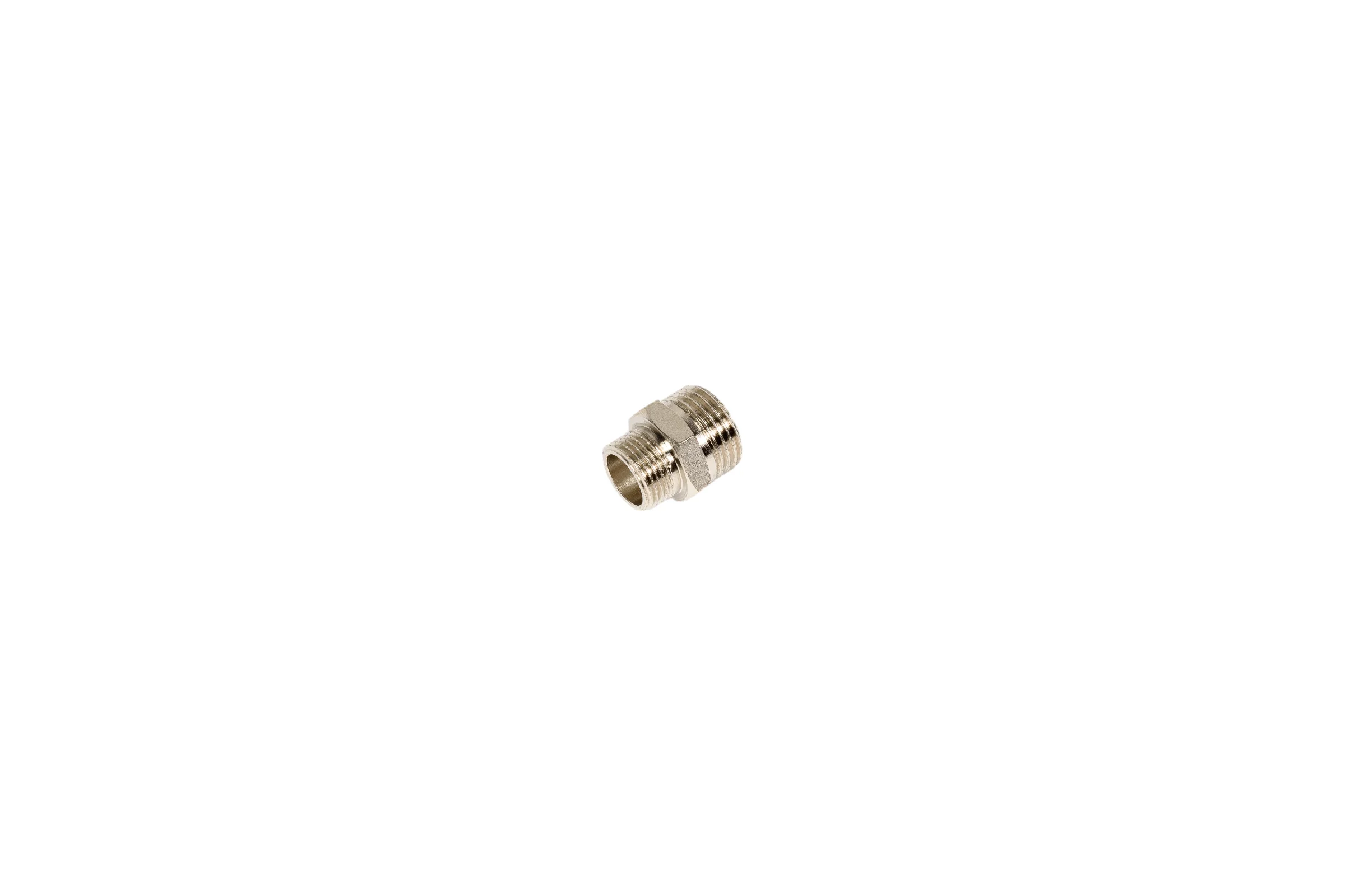 Переходной ниппель STI 1/2" х 3/8" никелированный D270-04983