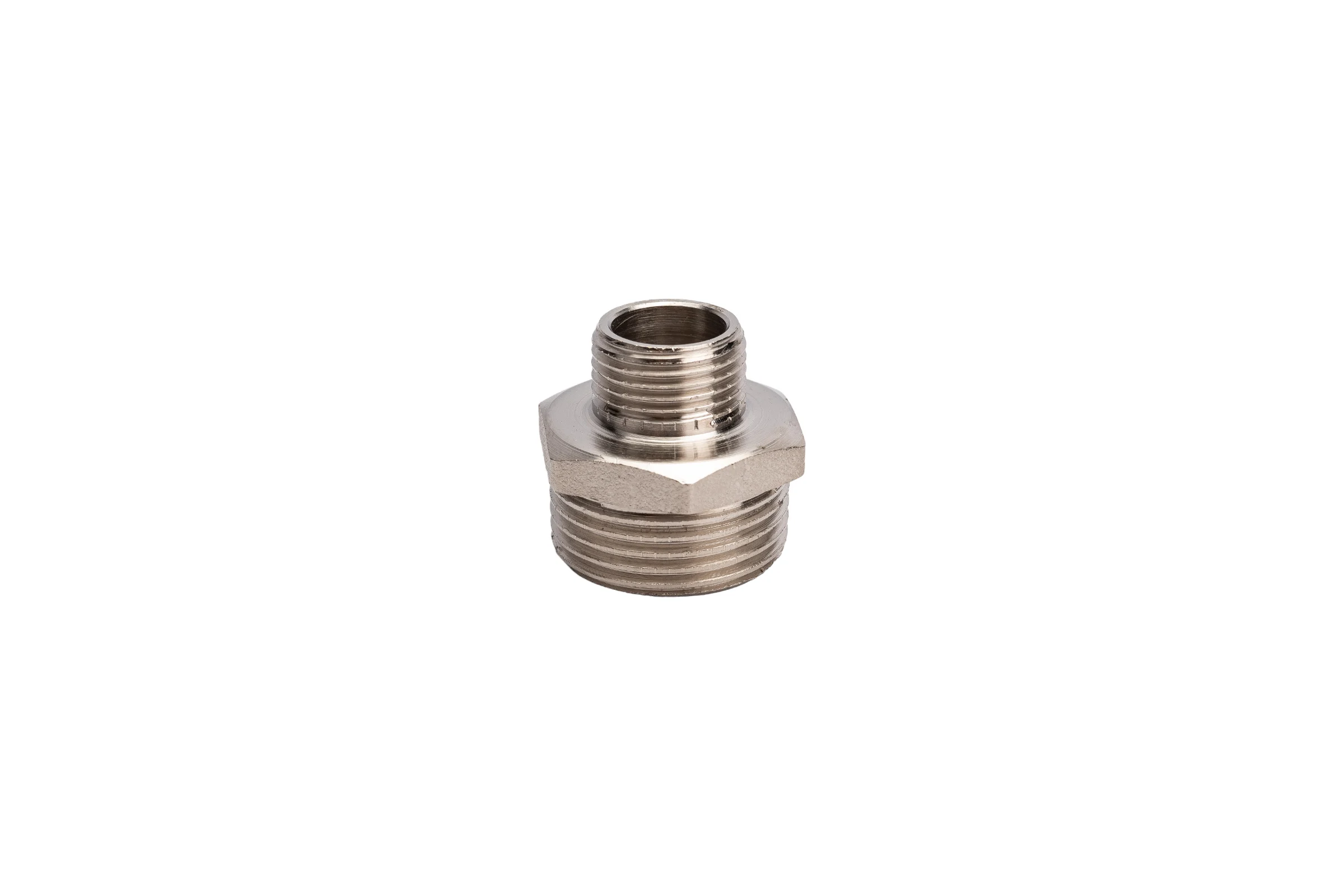 Переходной ниппель STI 3/4" x 3/8" никелированный D270-05056