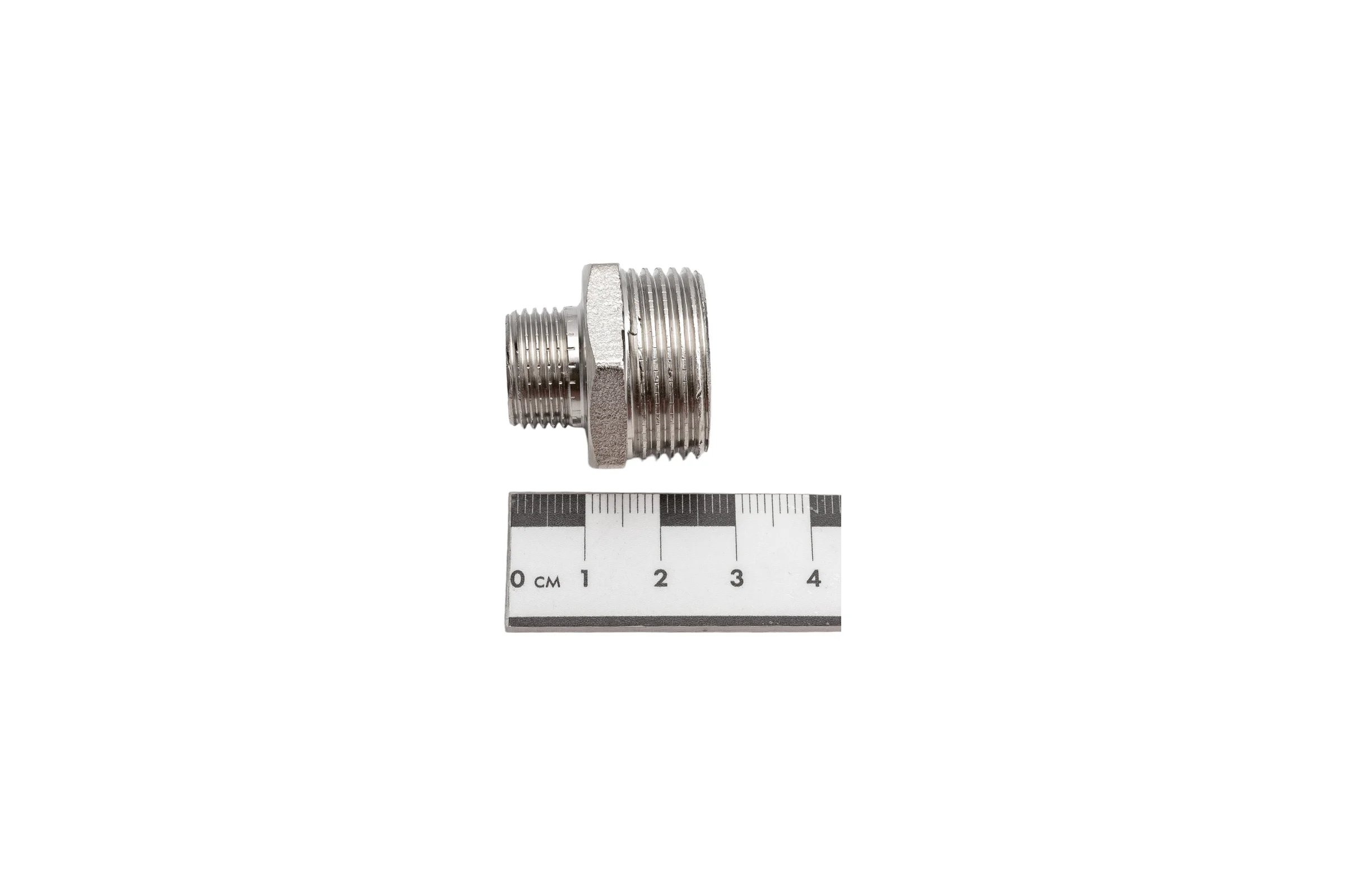 Переходной ниппель STI 3/4" x 3/8" никелированный D270-05056