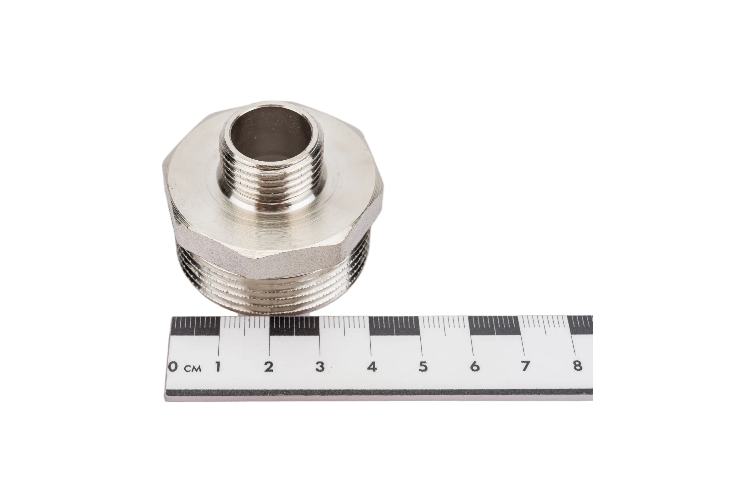 Переходной ниппель STI 1 1/4" x 1/2" никелированный D270-04981