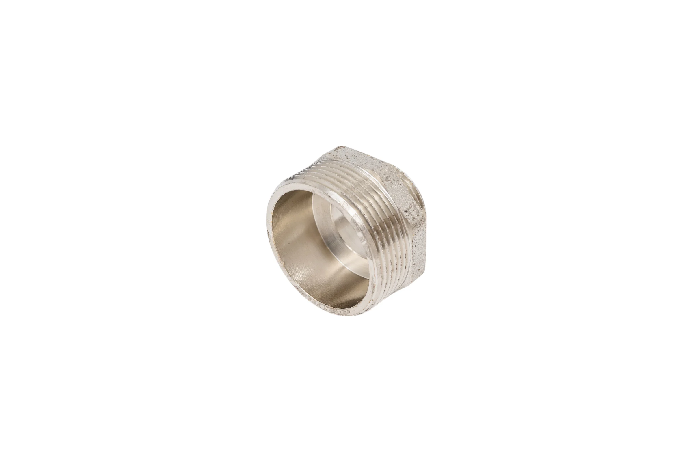Переходной ниппель STI 1 1/2" x 1" никелированный D270-04977