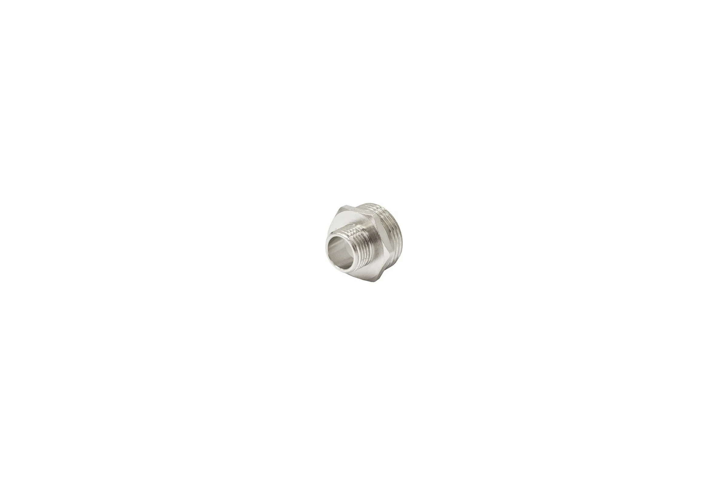 Переходной ниппель STI 2" x 1" никелированный D270-05055