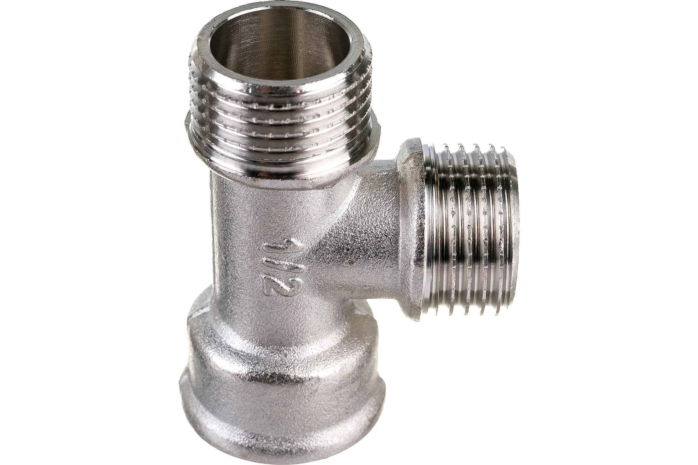 Тройник STI 1/2" В-Н-Н никелированный 3507