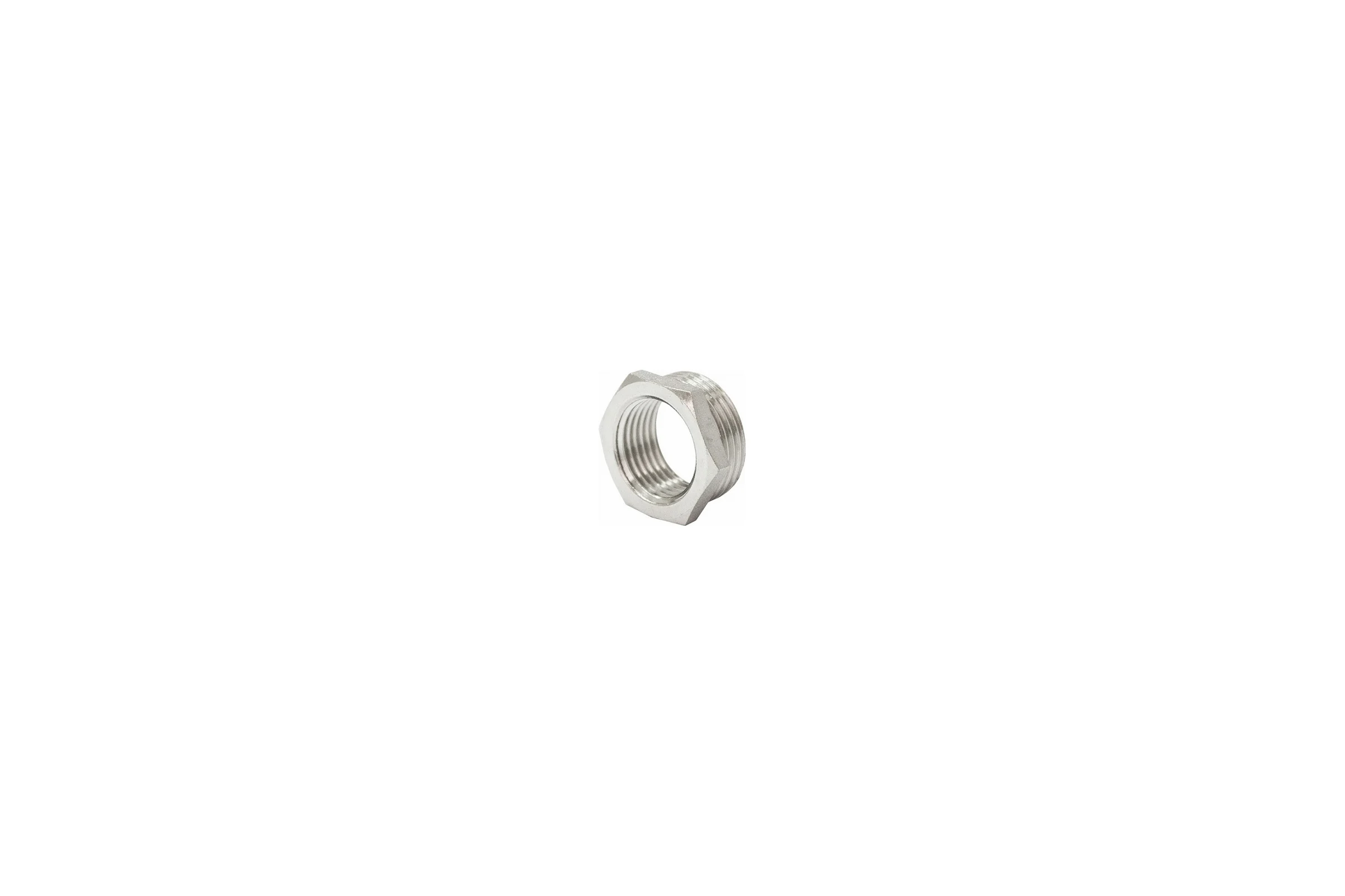 Футорка STI 2" x 1 1/2" никелированная D270-05046