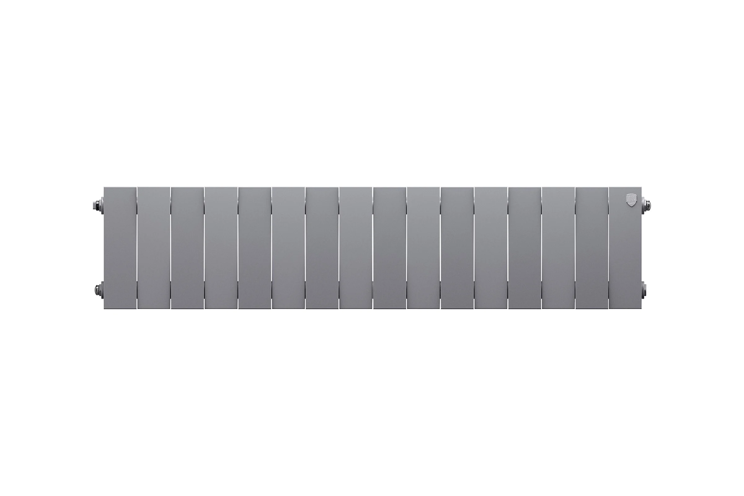 Биметаллический радиатор Royal Thermo PianoForte 200/Silver Satin 16 секций НС-1346025