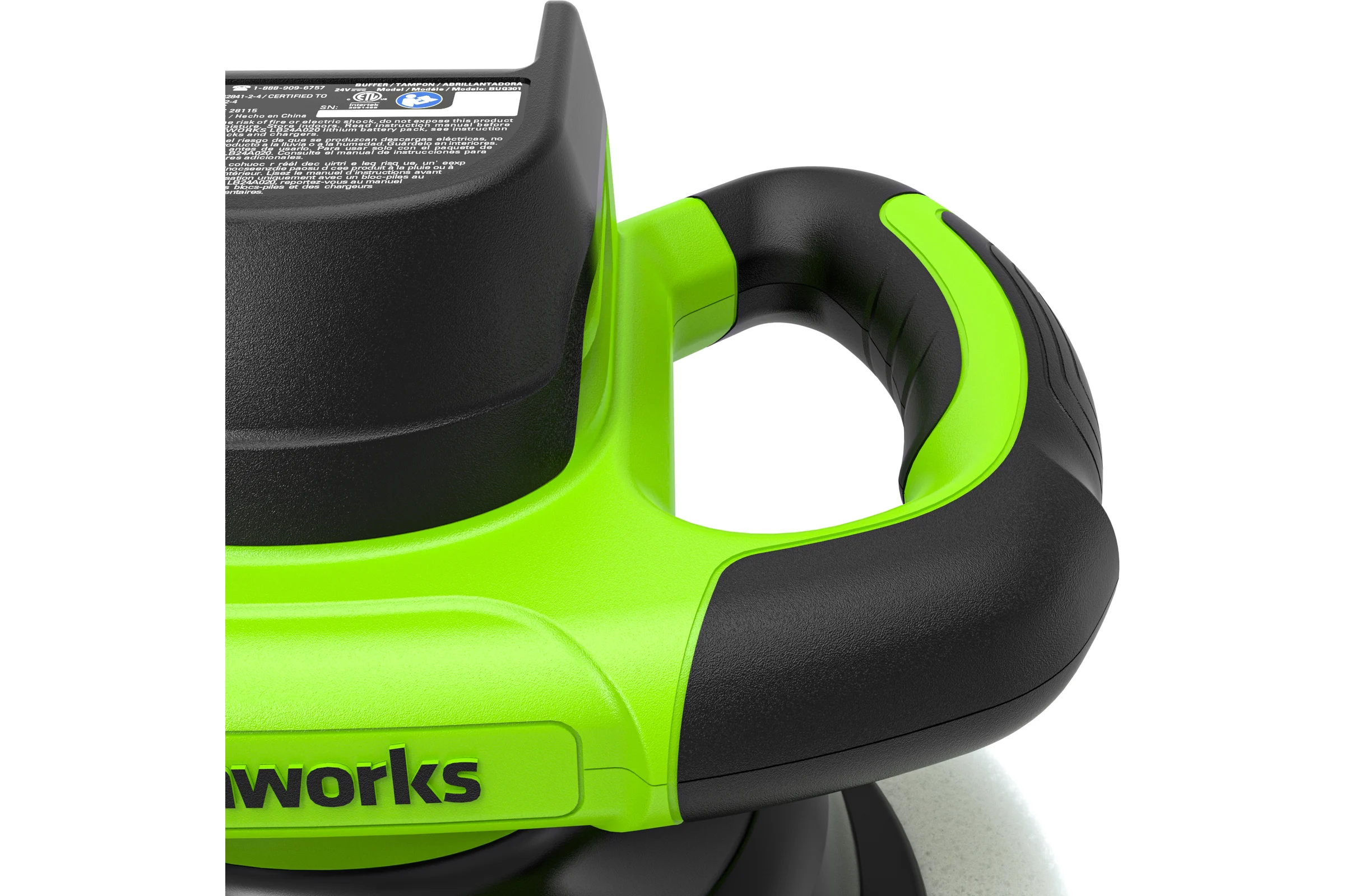 Аккумуляторная полировальная машина GreenWorks G24BU10 3502107
